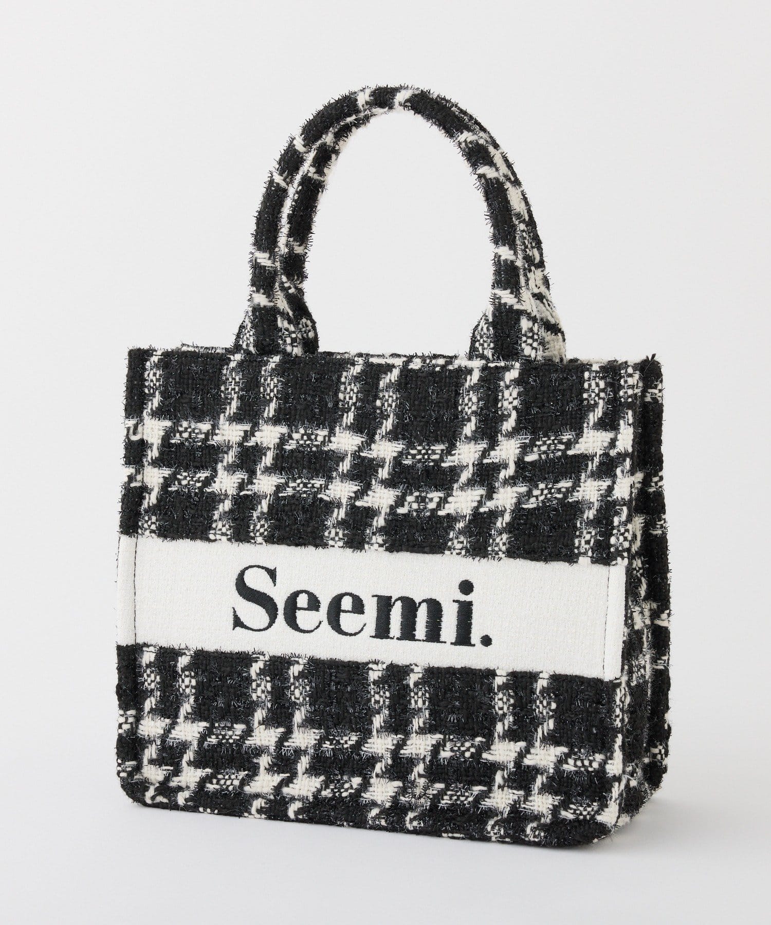 Seemi.by NICE CLAUP(シーミーバイナイスクラップ) ロゴトートバッグ