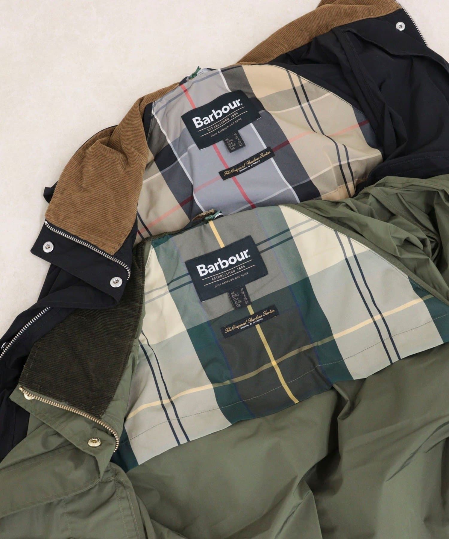 FREDY & GLOSTER(フレディ アンド グロスター) 【BARBOUR/バブアー】ROWTON SHOWERPROOF JACKET