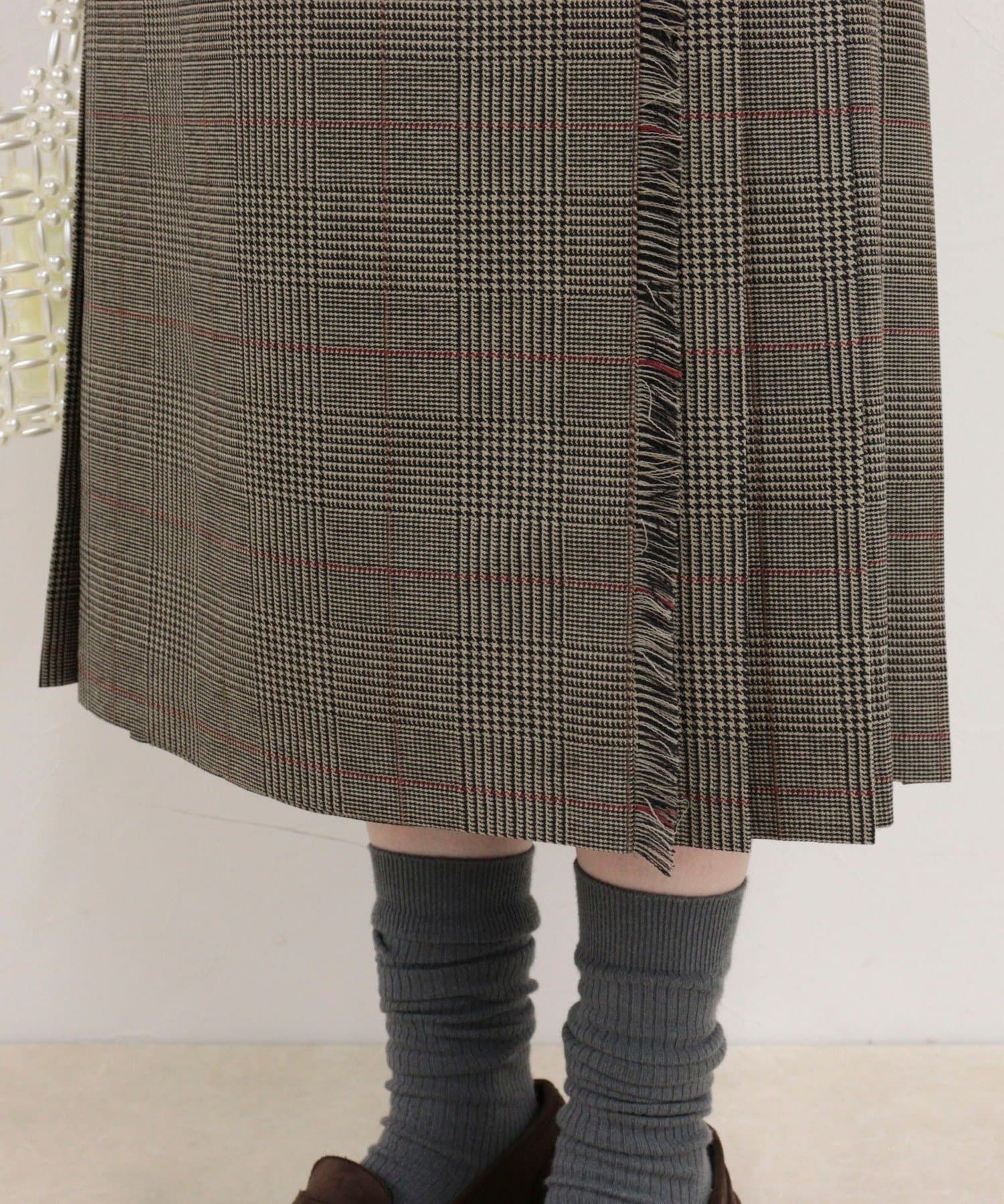 FREDY & GLOSTER(フレディ アンド グロスター) 【Oneil of Dublin】checked midi skirt