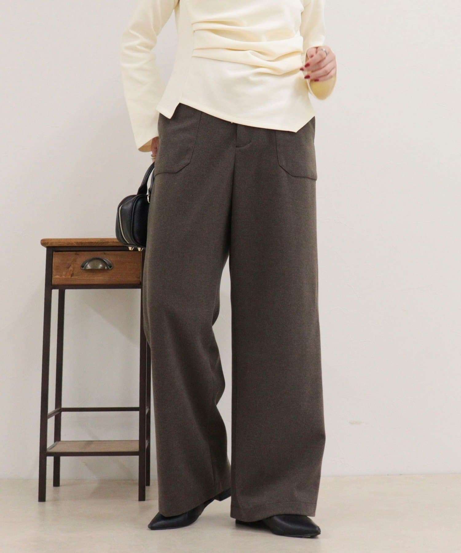 FREDY & GLOSTER(フレディ アンド グロスター) ソフトウォームデザインスラックス