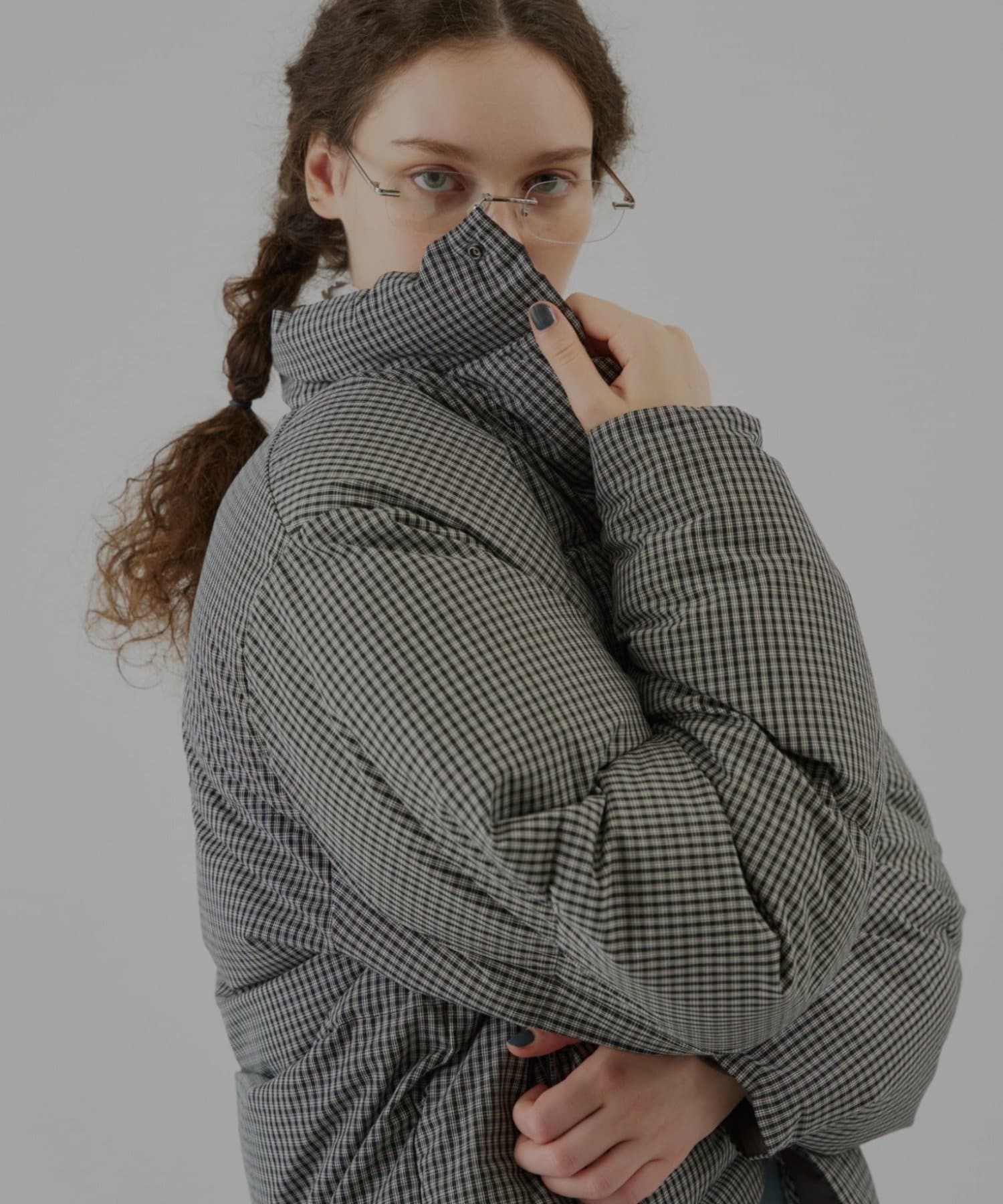 Kastane(カスタネ) 【UNISEX/2size】チェックパデットジャケット