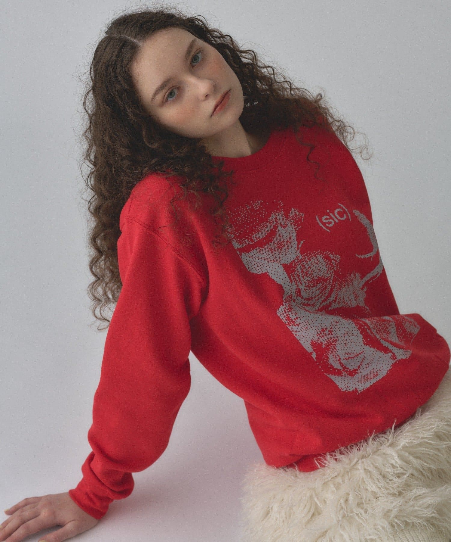 Kastane(カスタネ) 【UNISEX/2サイズ展開】sic シルクスクリーンスウェットP/O