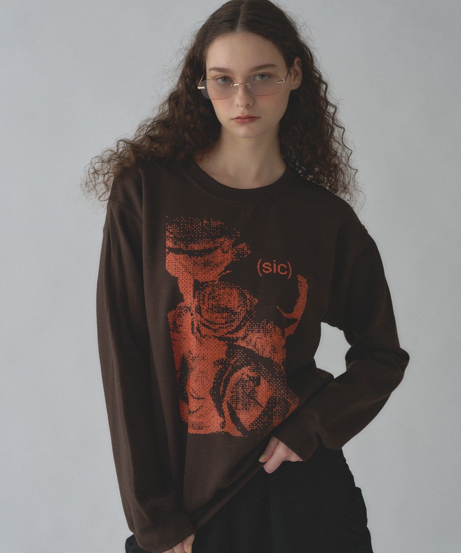 Kastane(カスタネ) 【UNISEX/2サイズ展開】sic シルクスクリーンスウェットP/O