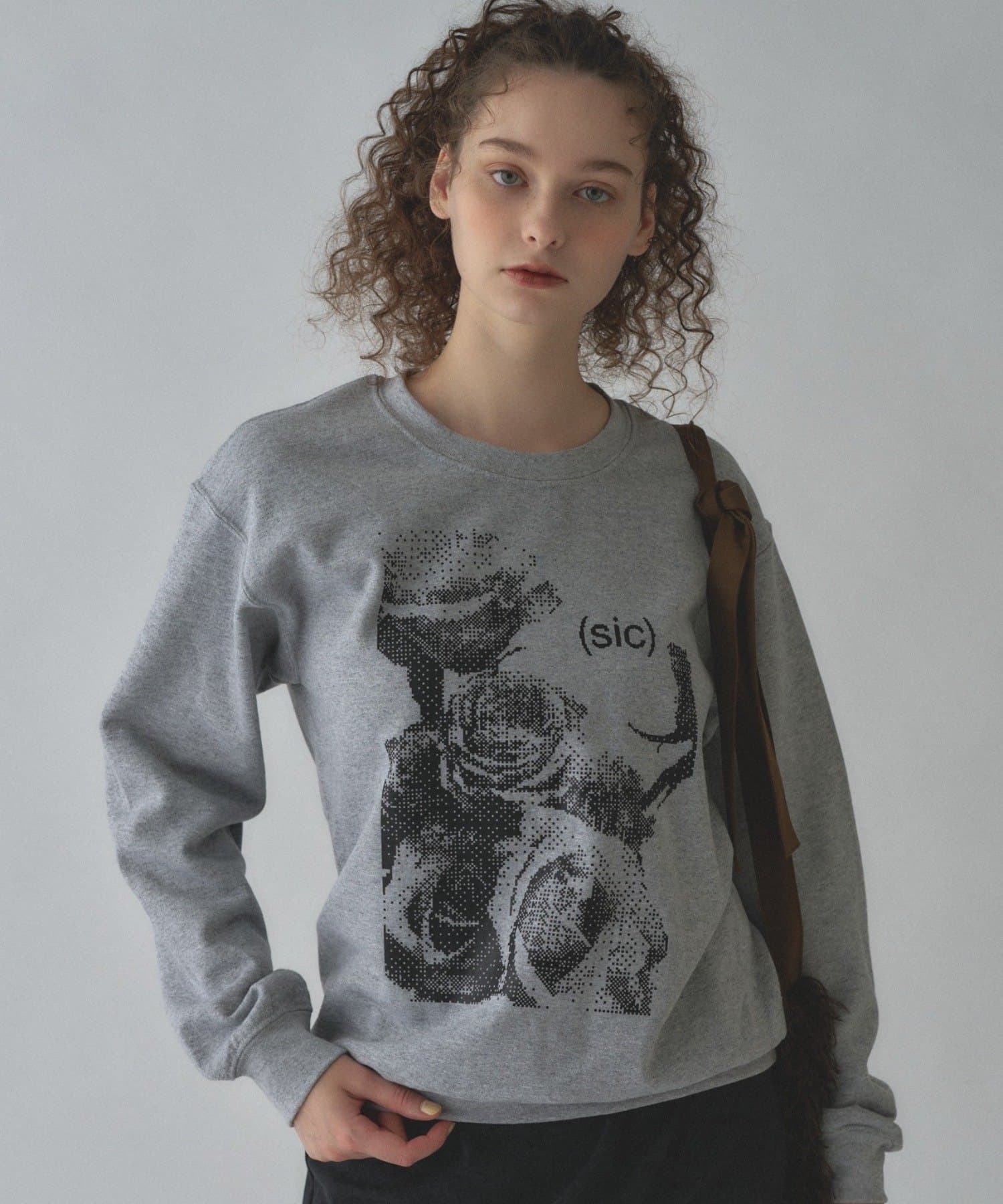 Kastane(カスタネ) 【UNISEX/2サイズ展開】sic シルクスクリーンスウェットP/O