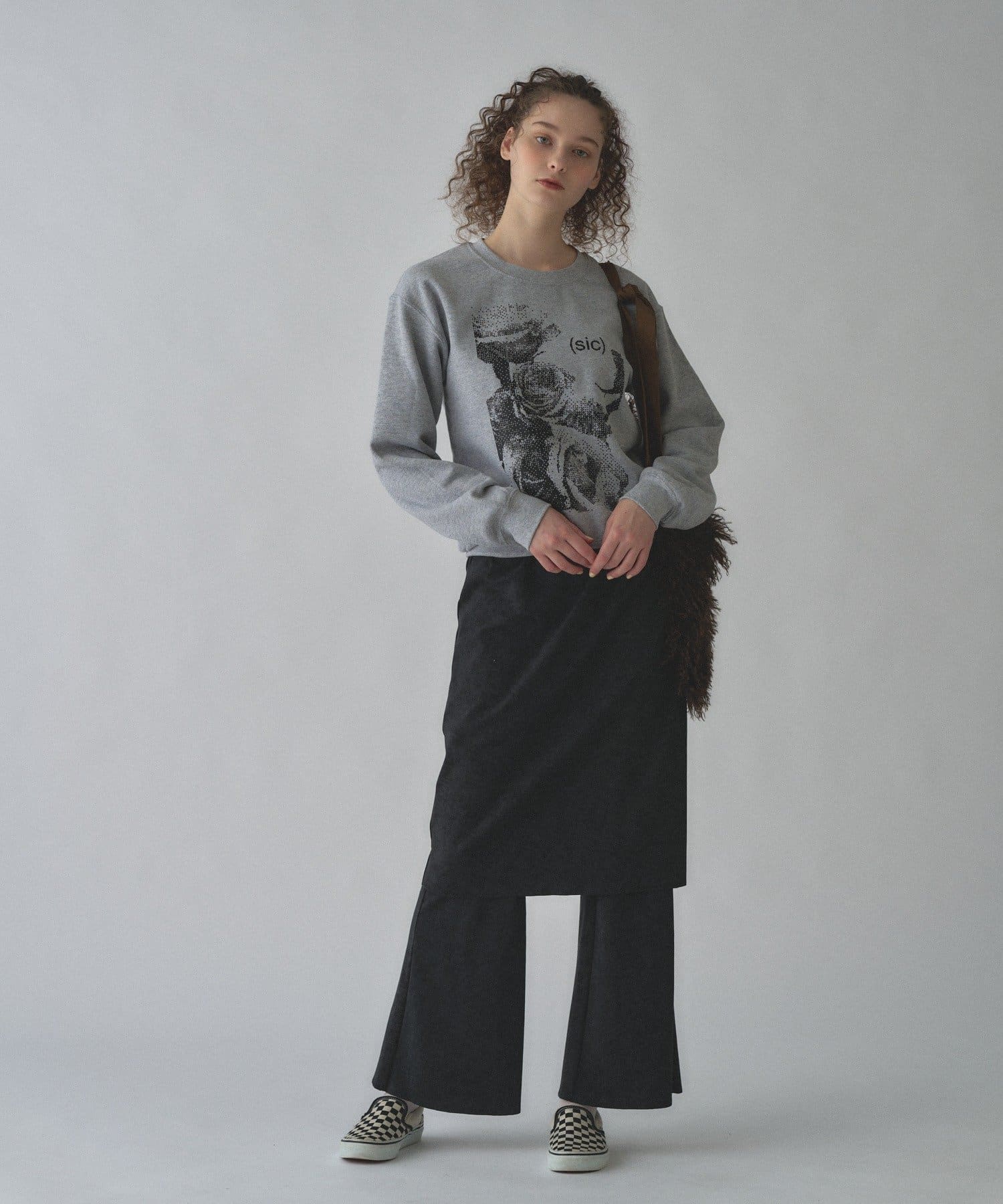 Kastane(カスタネ) 【UNISEX/2サイズ展開】sic シルクスクリーンスウェットP/O