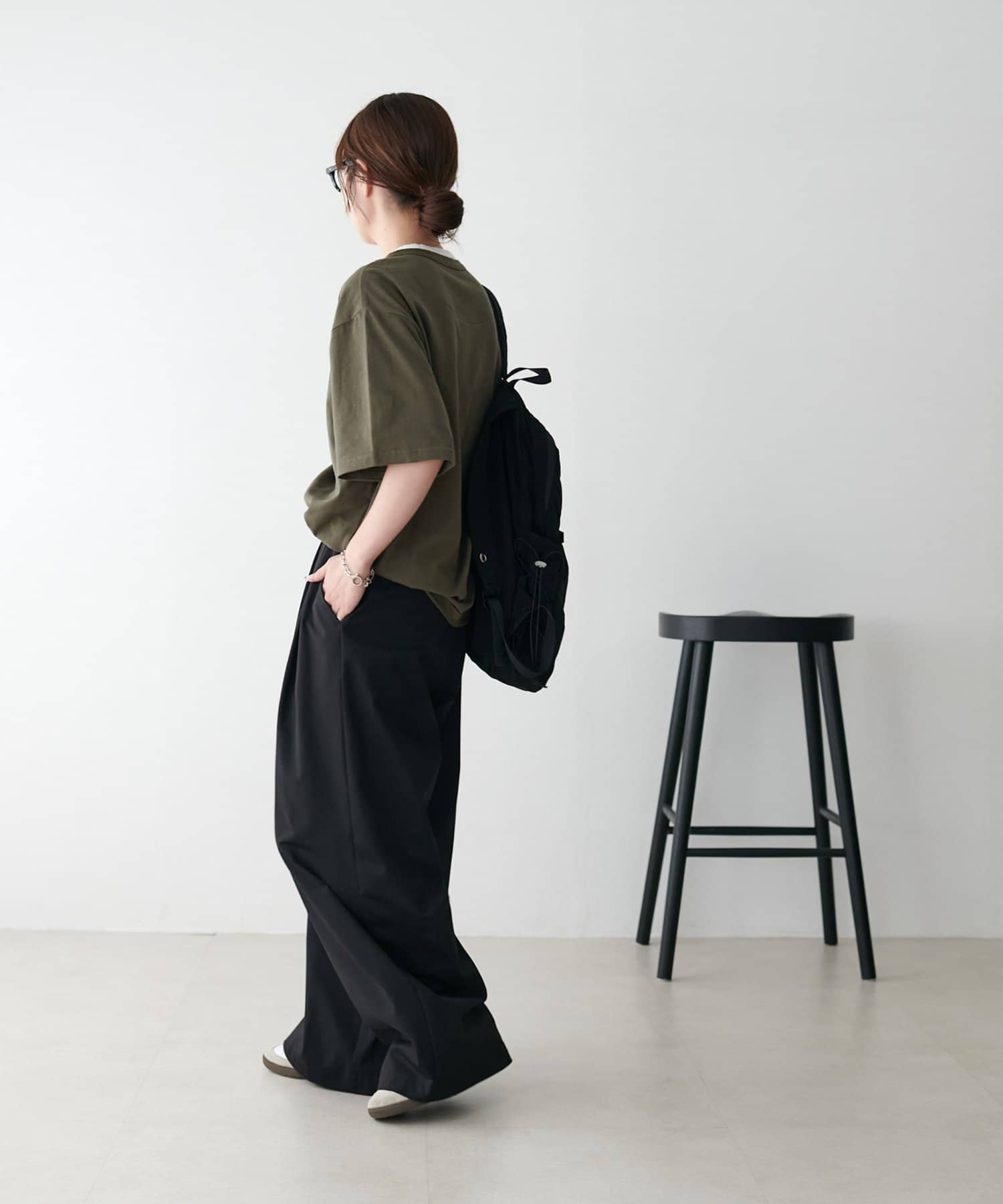 OUTLET(アウトレット) 【Discoat】【Enlude】フェイクレイヤードヘンリーネックTシャツ