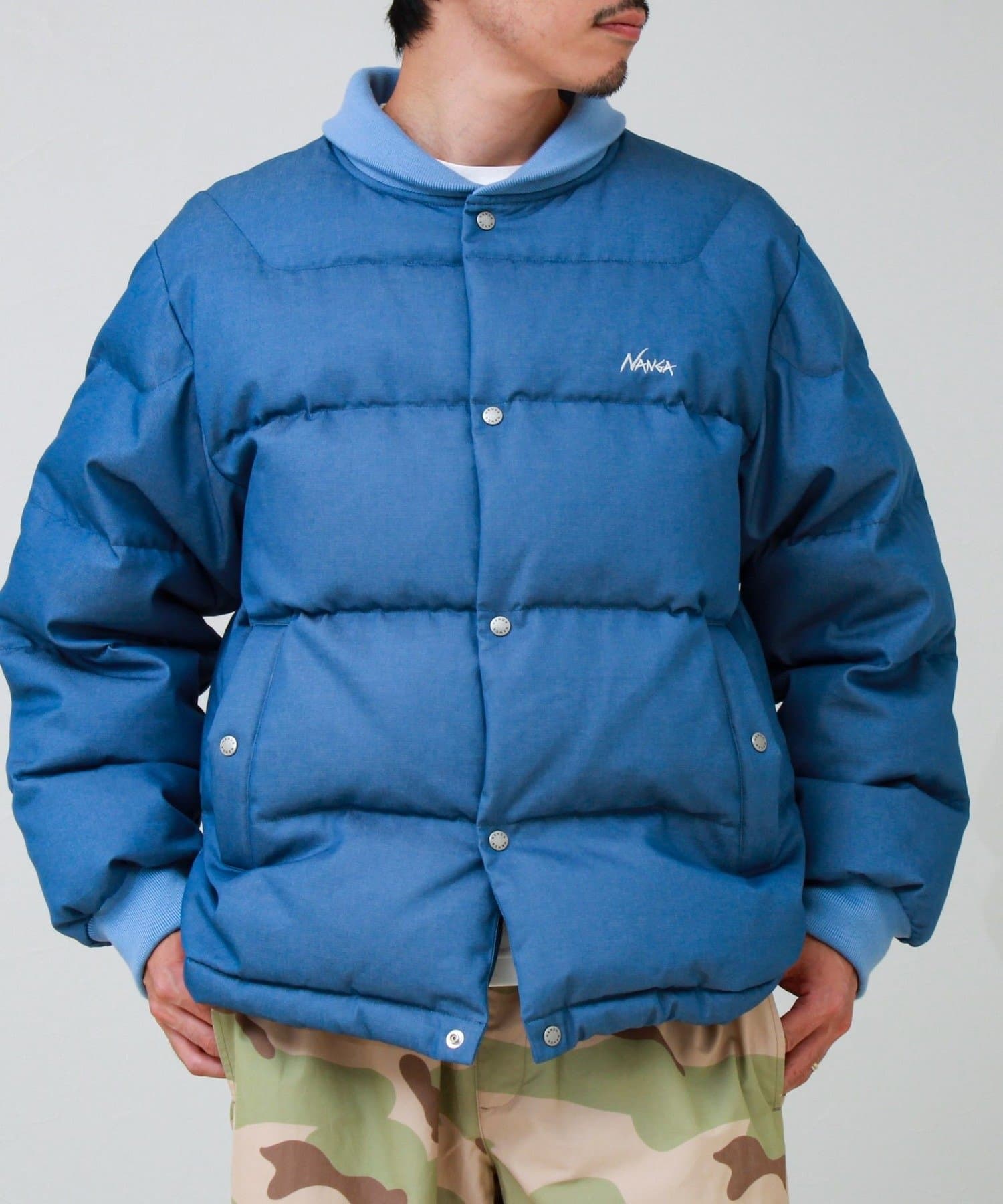 コムデギャルソン　デニム　ダウンジャケット NANGA/ナンガ】DENIM DOWN JACKET デニムダウンジャケット | FREDY