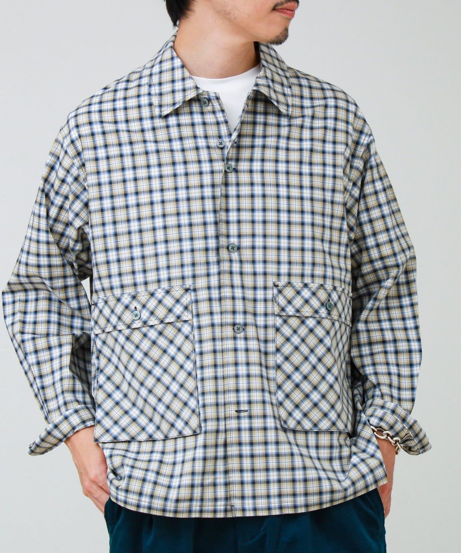 CONVENI shirts BZ】ダブルポケットシャツ | FREDY & GLOSTER(フレディ