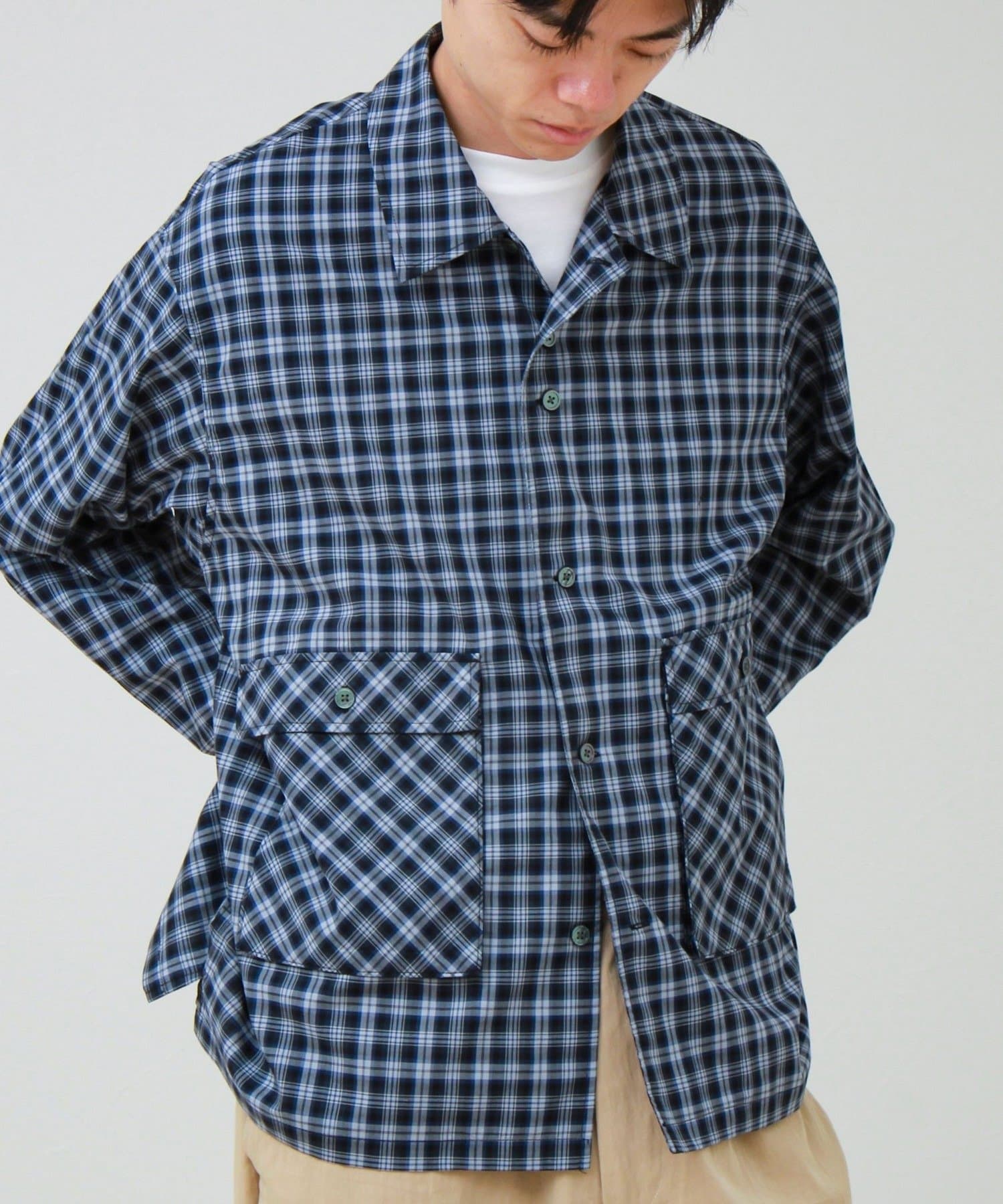 FREDY & GLOSTER(フレディ アンド グロスター) 【CONVENI shirts BZ】ダブルポケットシャツ