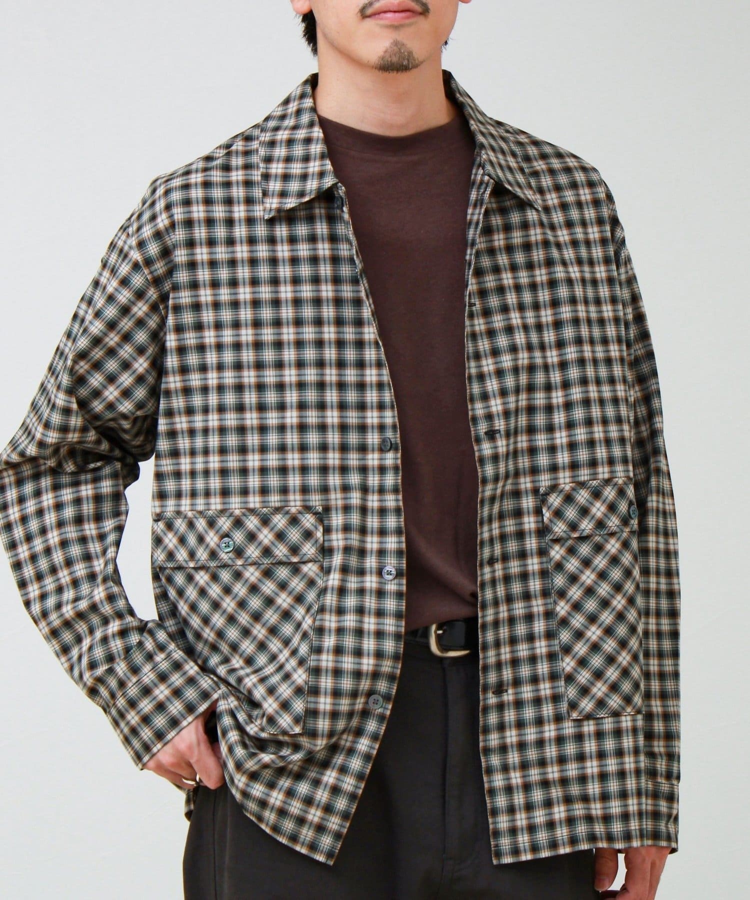 FREDY & GLOSTER(フレディ アンド グロスター) 【CONVENI shirts BZ】ダブルポケットシャツ