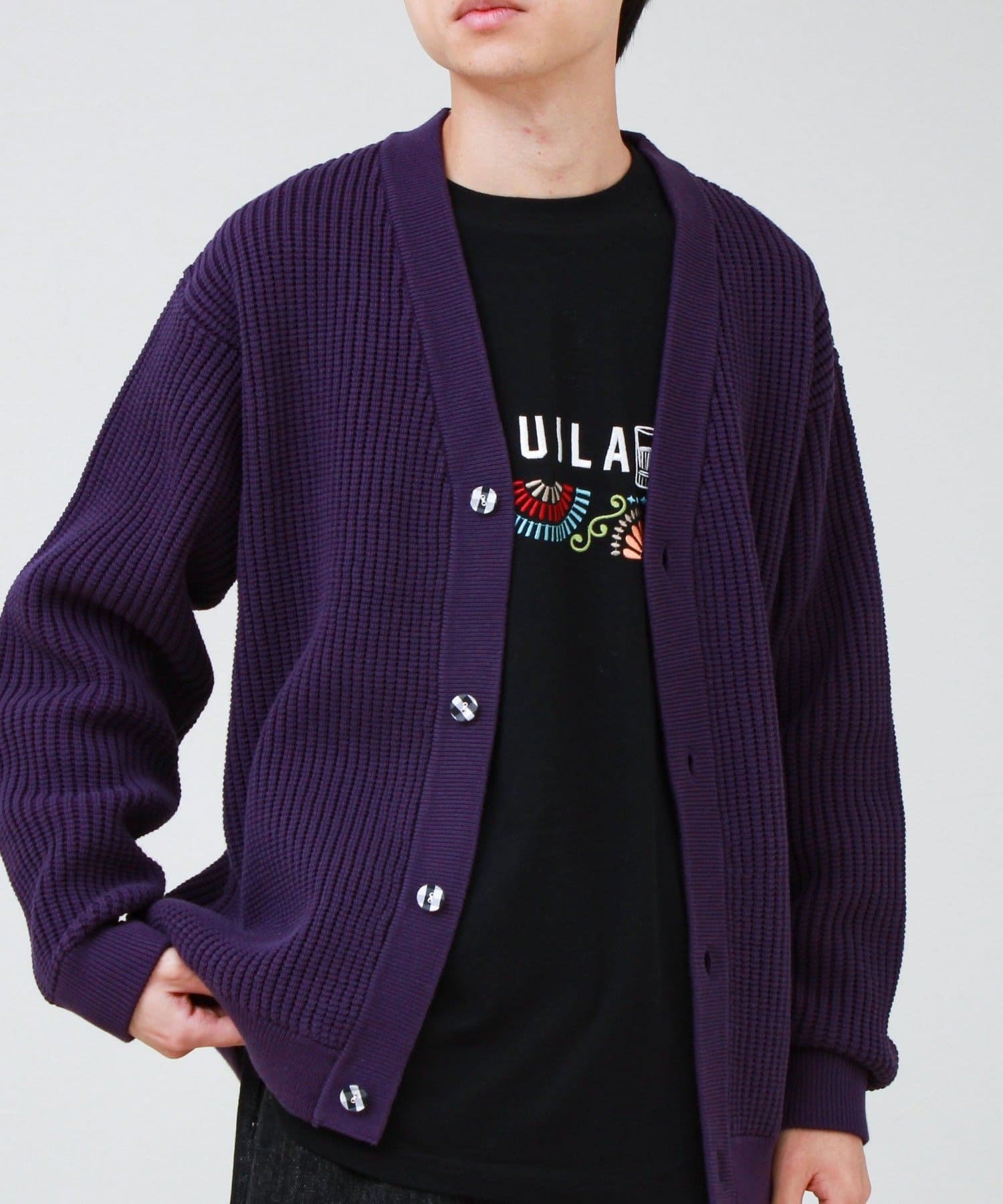 FREDY & GLOSTER(フレディ アンド グロスター) JOIN ワッフルカーディガン