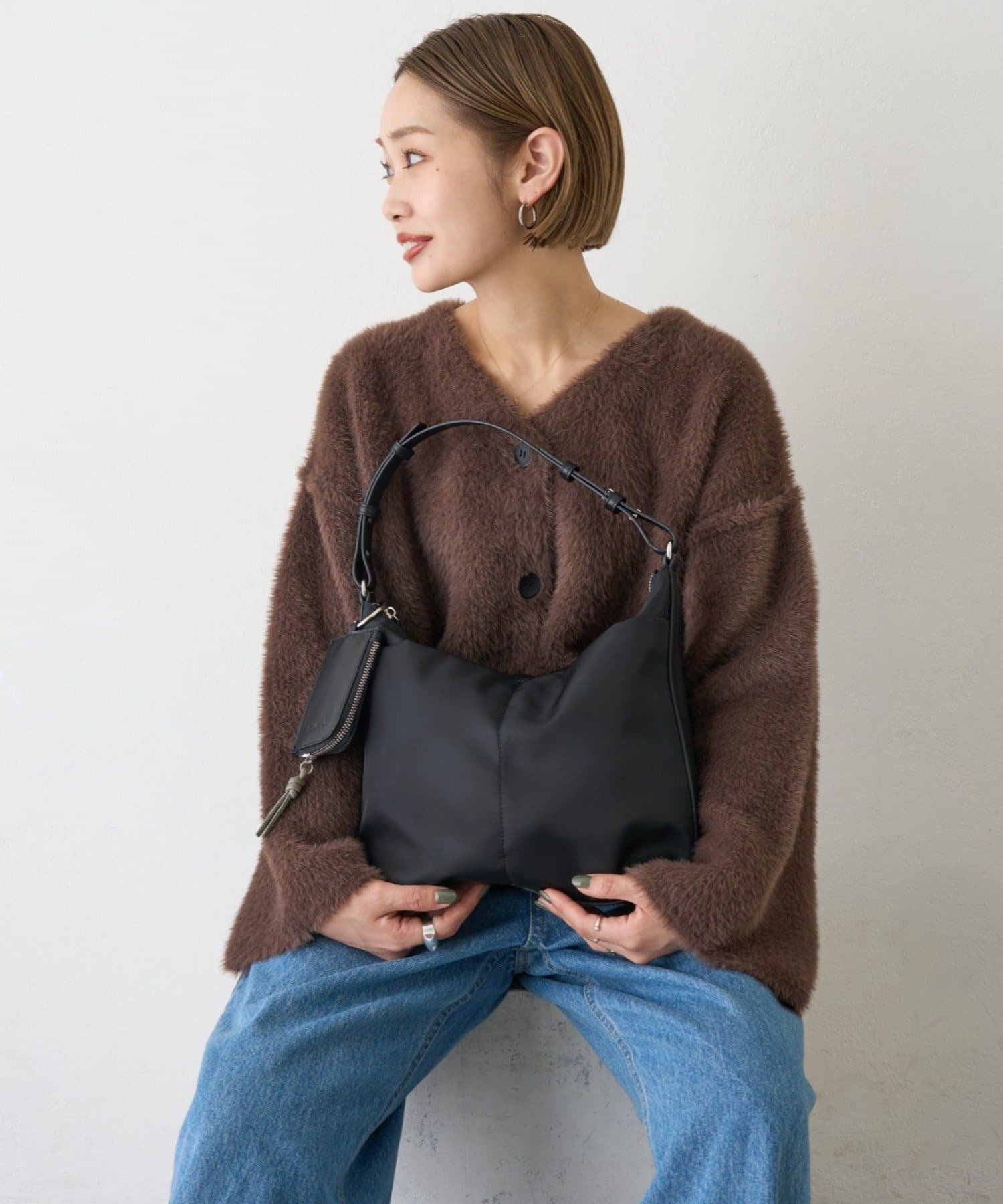 CIAOPANIC TYPY(チャオパニックティピー) 【0529-pon企画】多収納ミニポーチ付き撥水ショルダーBAG