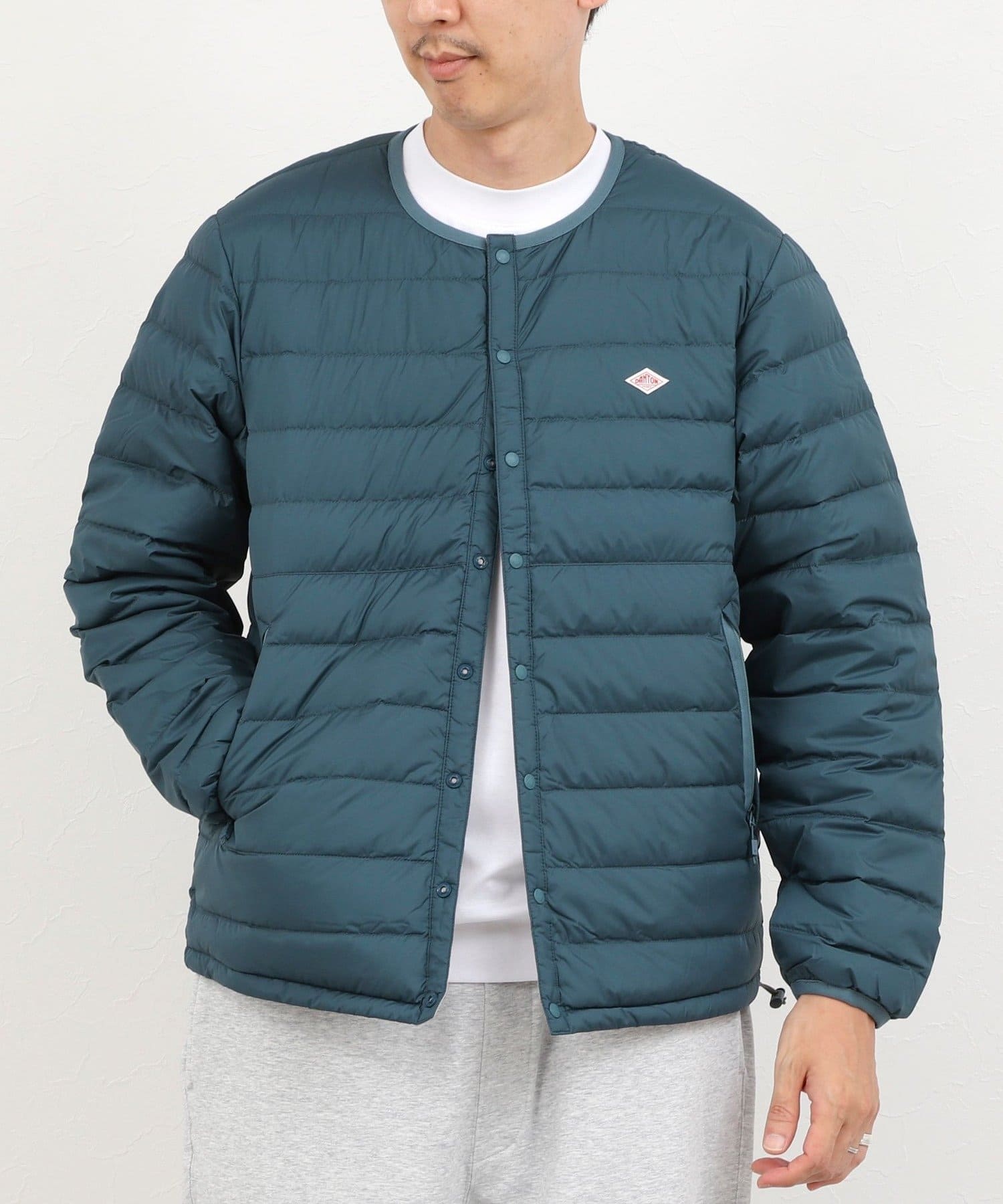 NOLLEY'S(ノーリーズ) 【DANTON/ダントン】INNER DOWN CREWNECK JACKET（DT-A0025 RRT）26AW
