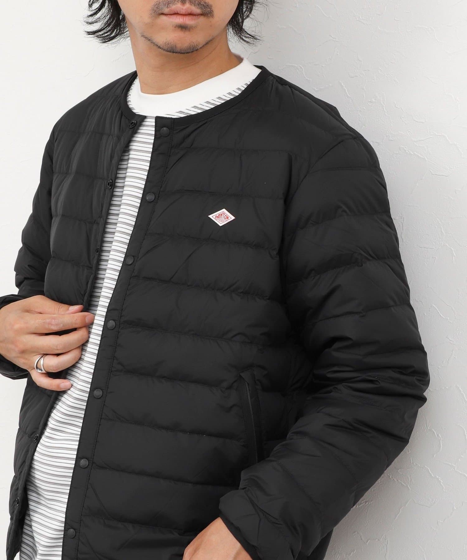 NOLLEY'S(ノーリーズ) 【DANTON/ダントン】INNER DOWN CREWNECK JACKET（DT-A0025 RRT）26AW