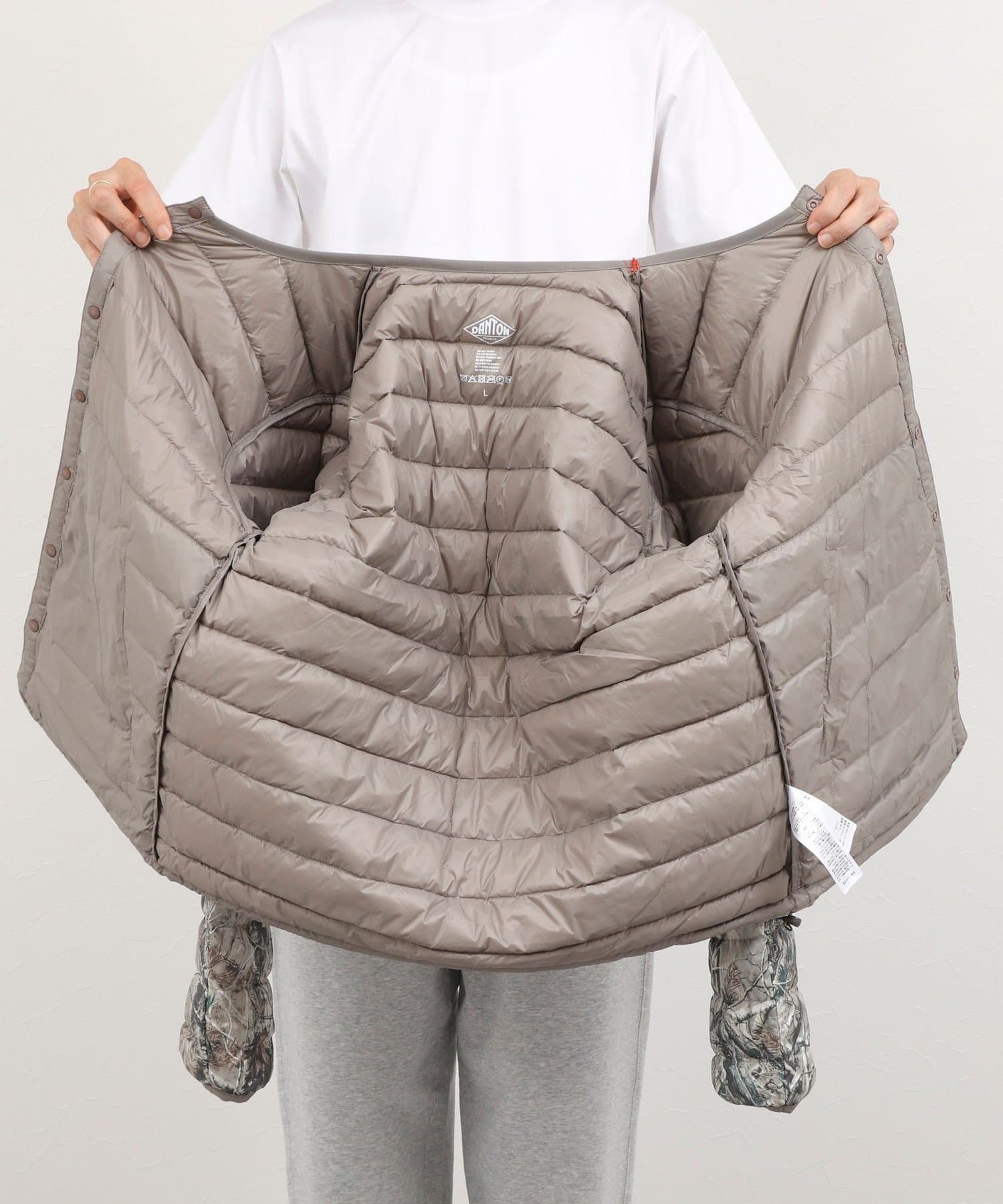 NOLLEY'S(ノーリーズ) 【DANTON/ダントン】INNER DOWN CREWNECK JACKET（DT-A0025 ING）26AW