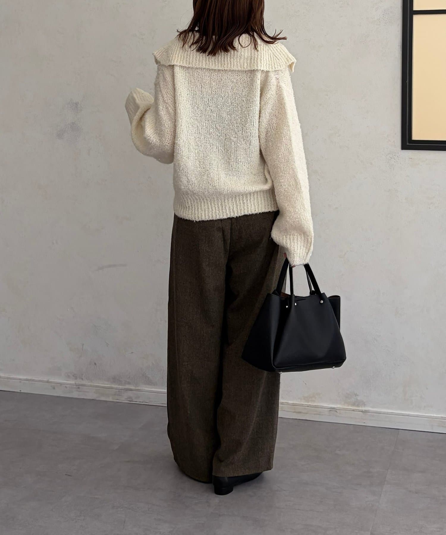 Thevon.(ゼヴォン) スムースバケット2WAYバッグ