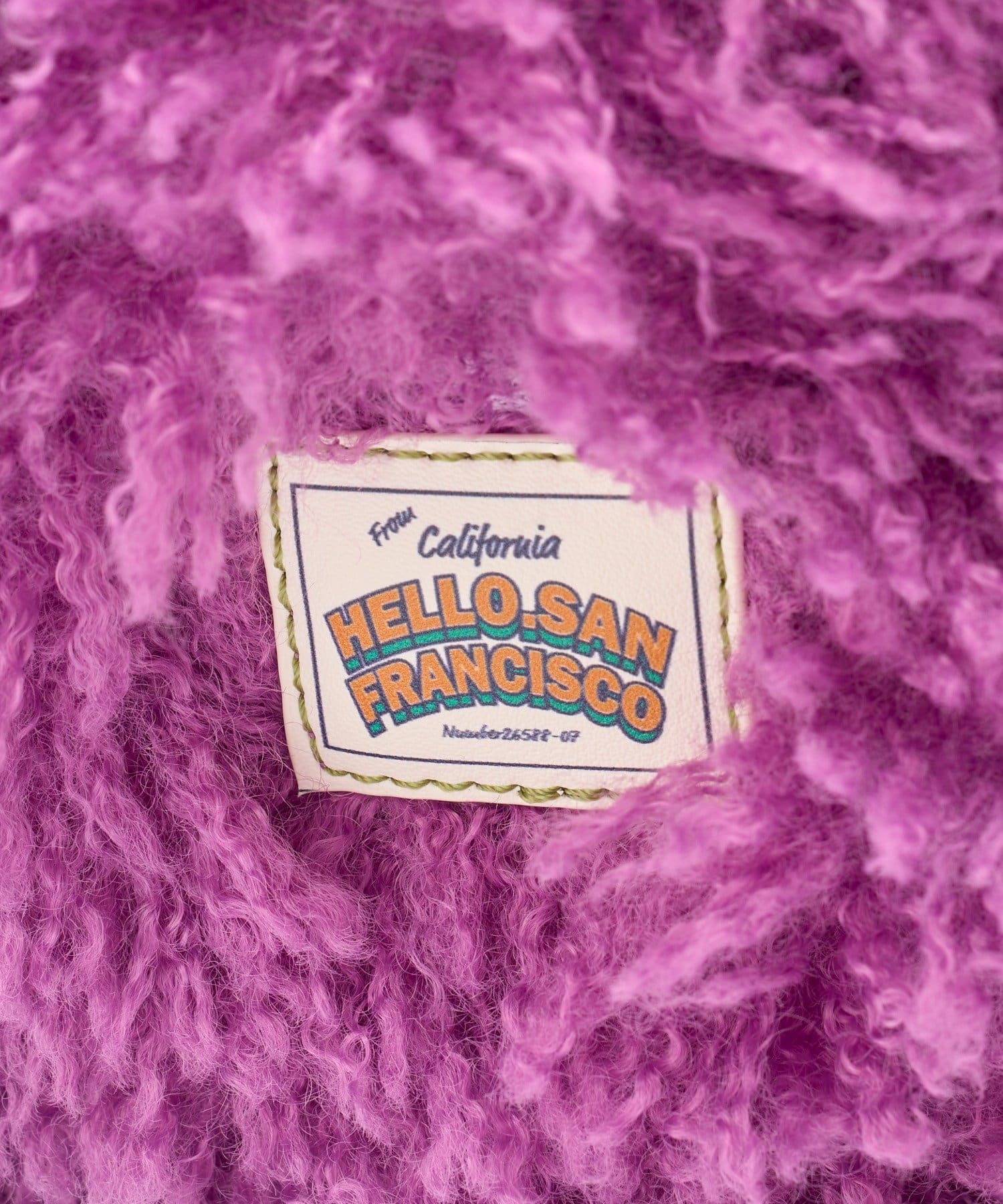 CIAOPANIC(チャオパニック) 【HELLO.SANFRANCISCO/ハローサンフランシスコ】カーリーボアチュールチェーンバッグ