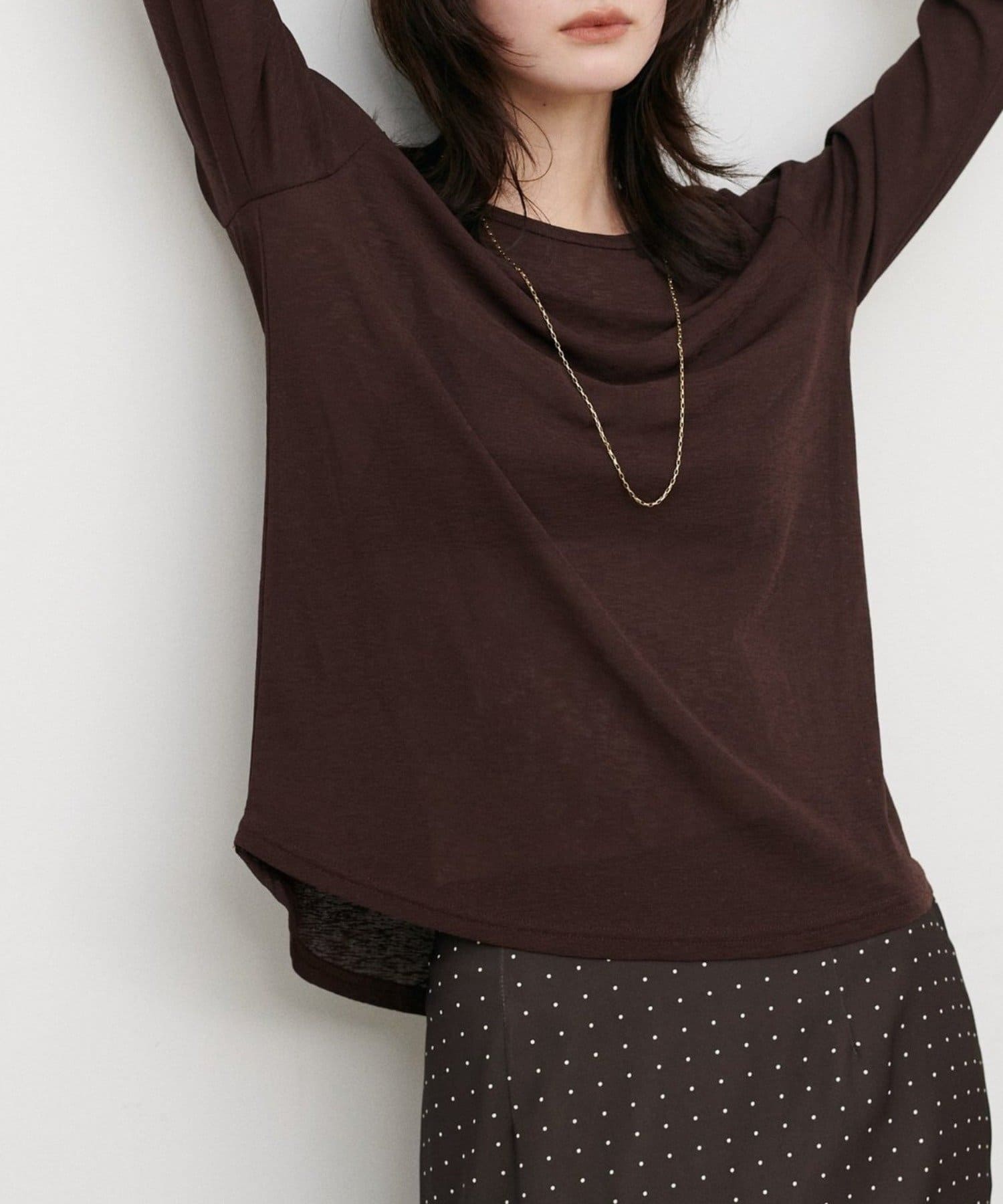 NICE CLAUP / OLIVE des OLIVE OUTLET(ナイスクラップ  / オリーブ デ オリーブ アウトレット) 【LARUTA】ドライタッチシアーT