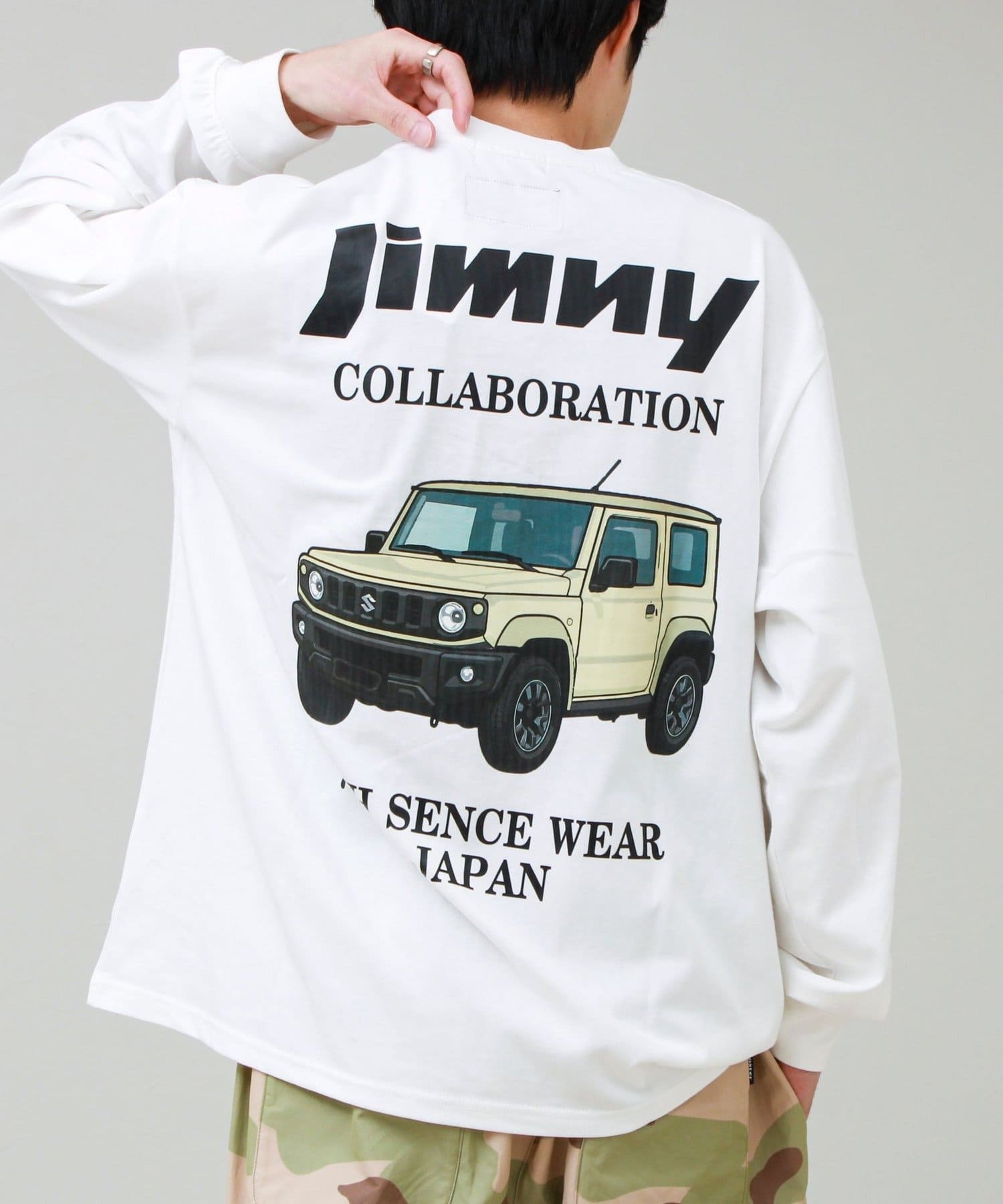 FREDY & GLOSTER(フレディ アンド グロスター) 【ロングセラーコラボ】ジムニー×GLOSTER ロンT