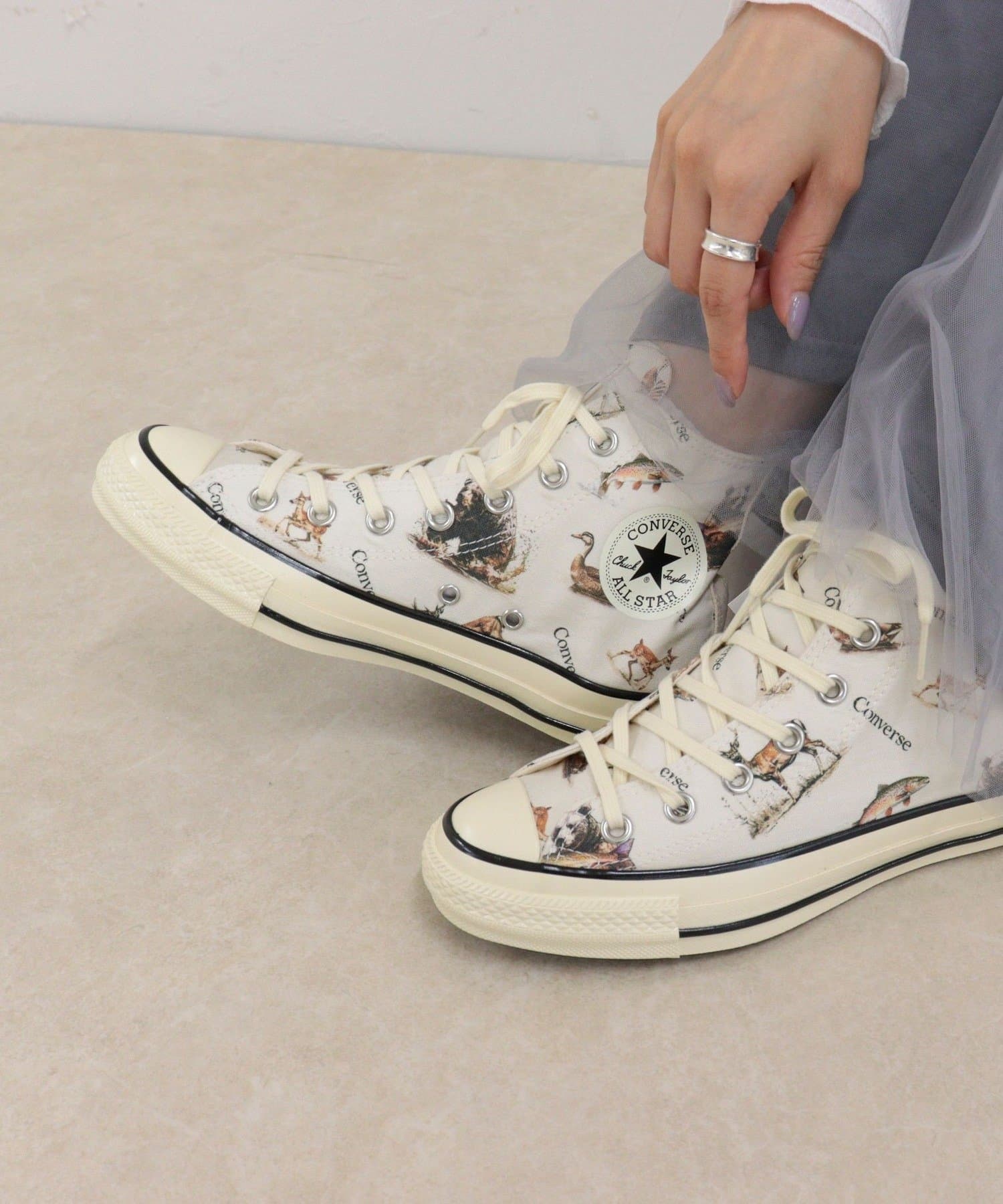 FREDY & GLOSTER(フレディ アンド グロスター) 【CONVERSE/コンバース】オールスター エイジド ハンティング HI