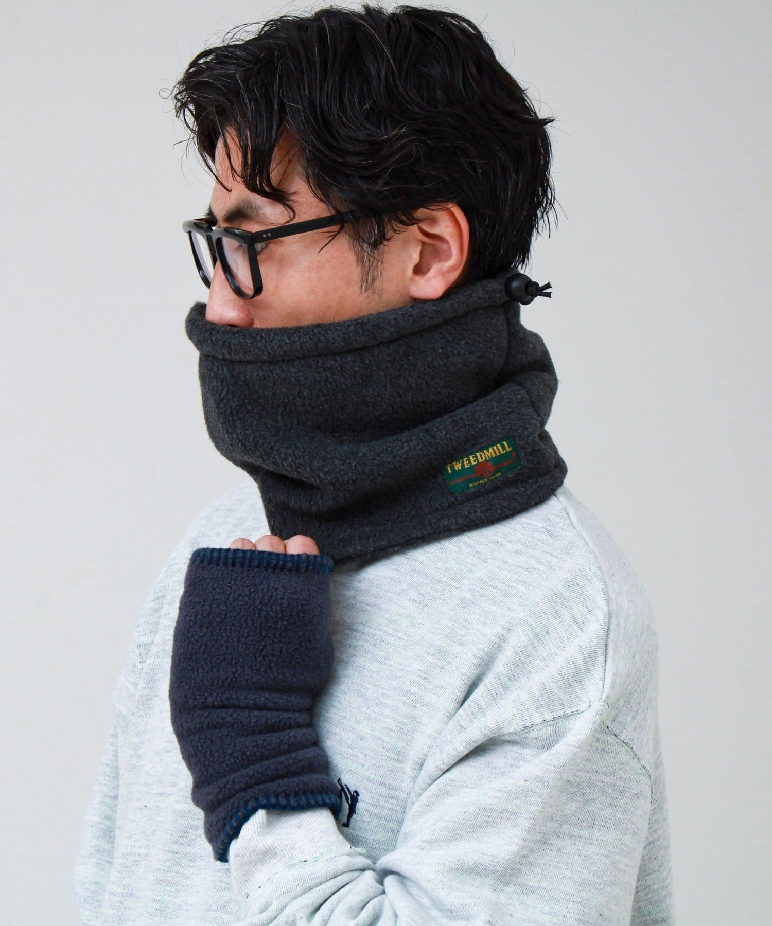 FREDY & GLOSTER(フレディ アンド グロスター) 【TWEEDMILL/ツイードミル】フリースネックウォーマー