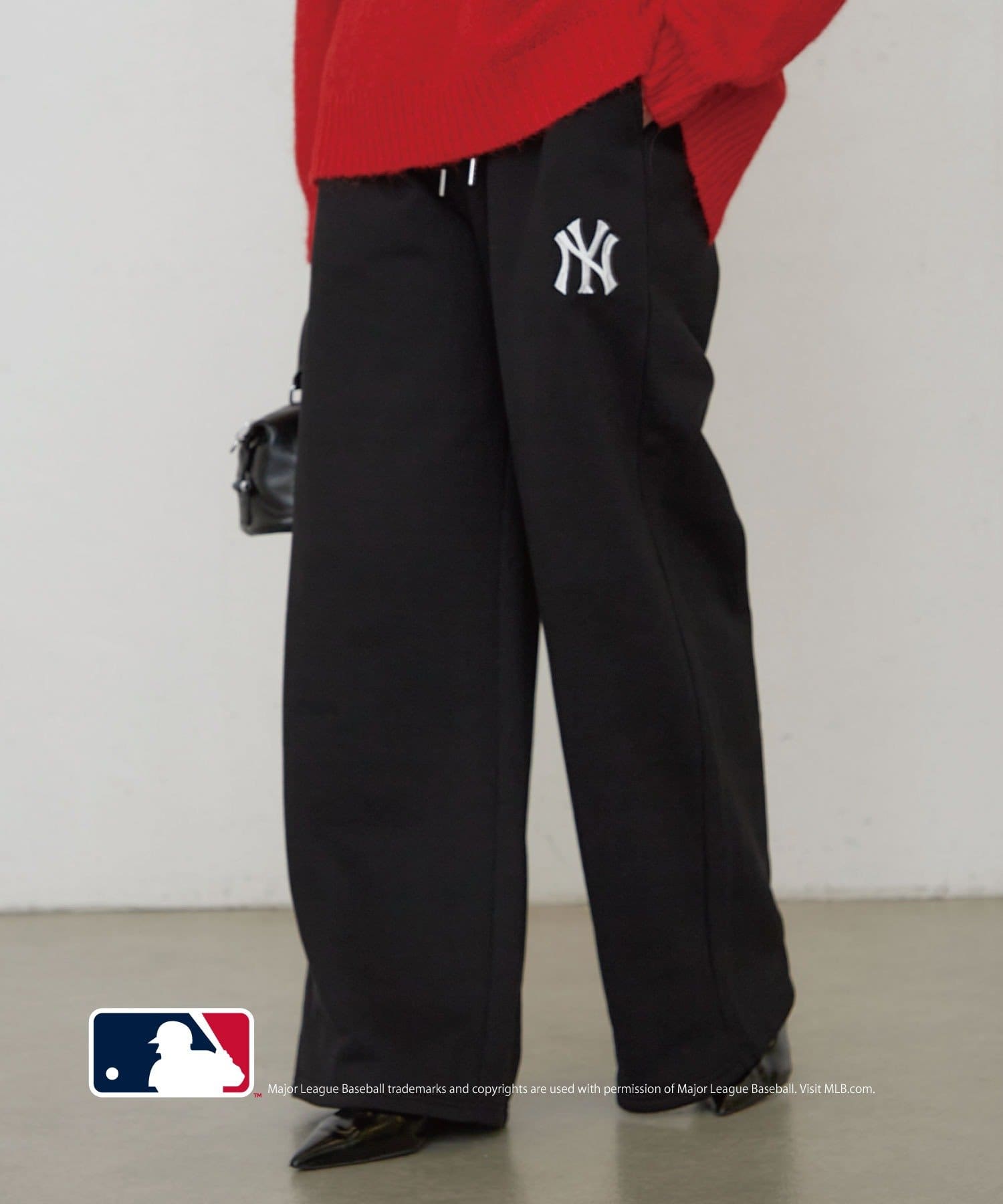 LOUNGEDRESS(ラウンジドレス) 《セットアップ可》【MLB/メジャーリーグベースボール】スウェットパンツ