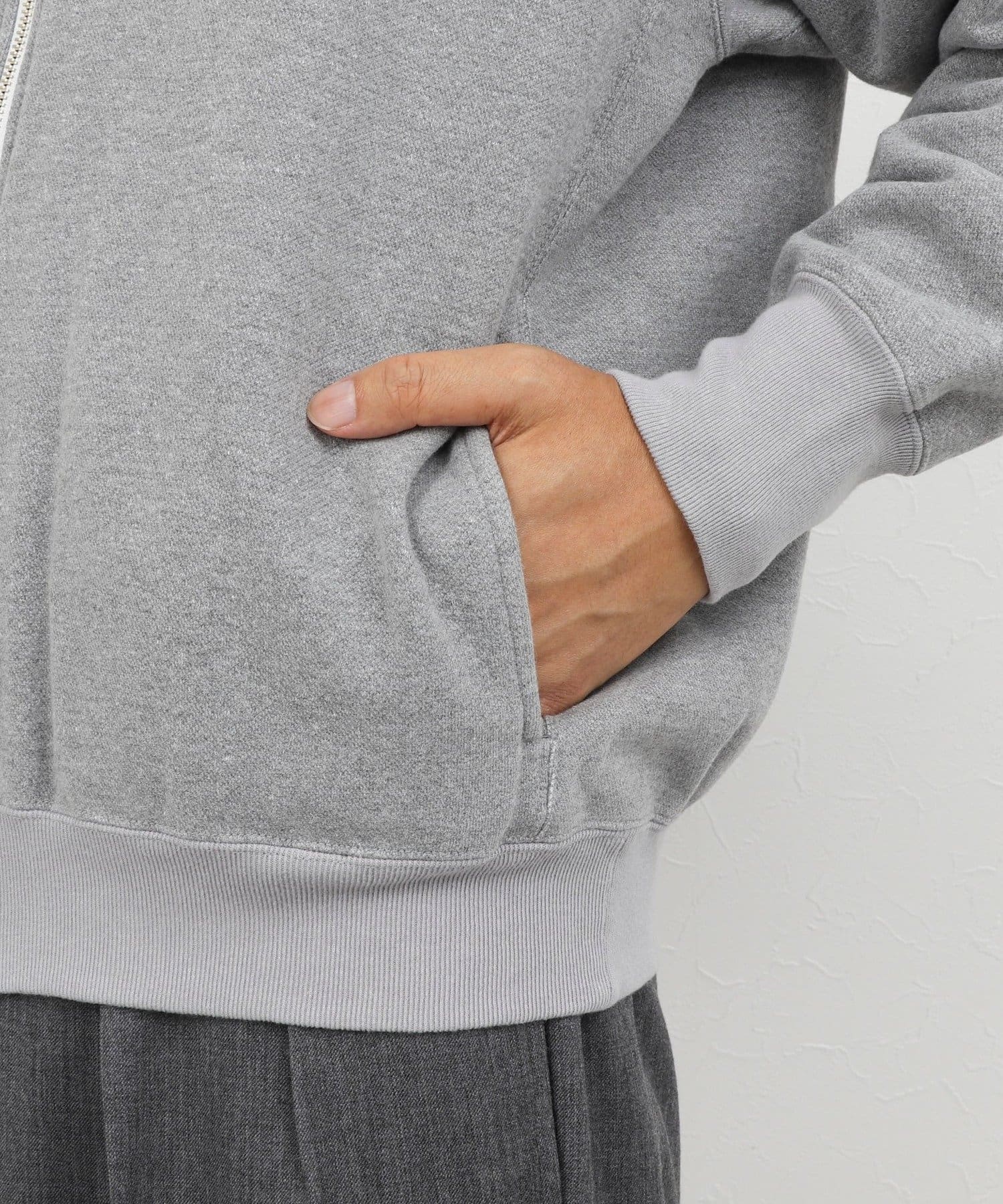 NOLLEY'S(ノーリーズ) 【BATONER/バトナー】JUMBERCA URAKE ZIP UP BLOUSON ジャンベルカ 裏毛ジップアップブルゾン 26AW