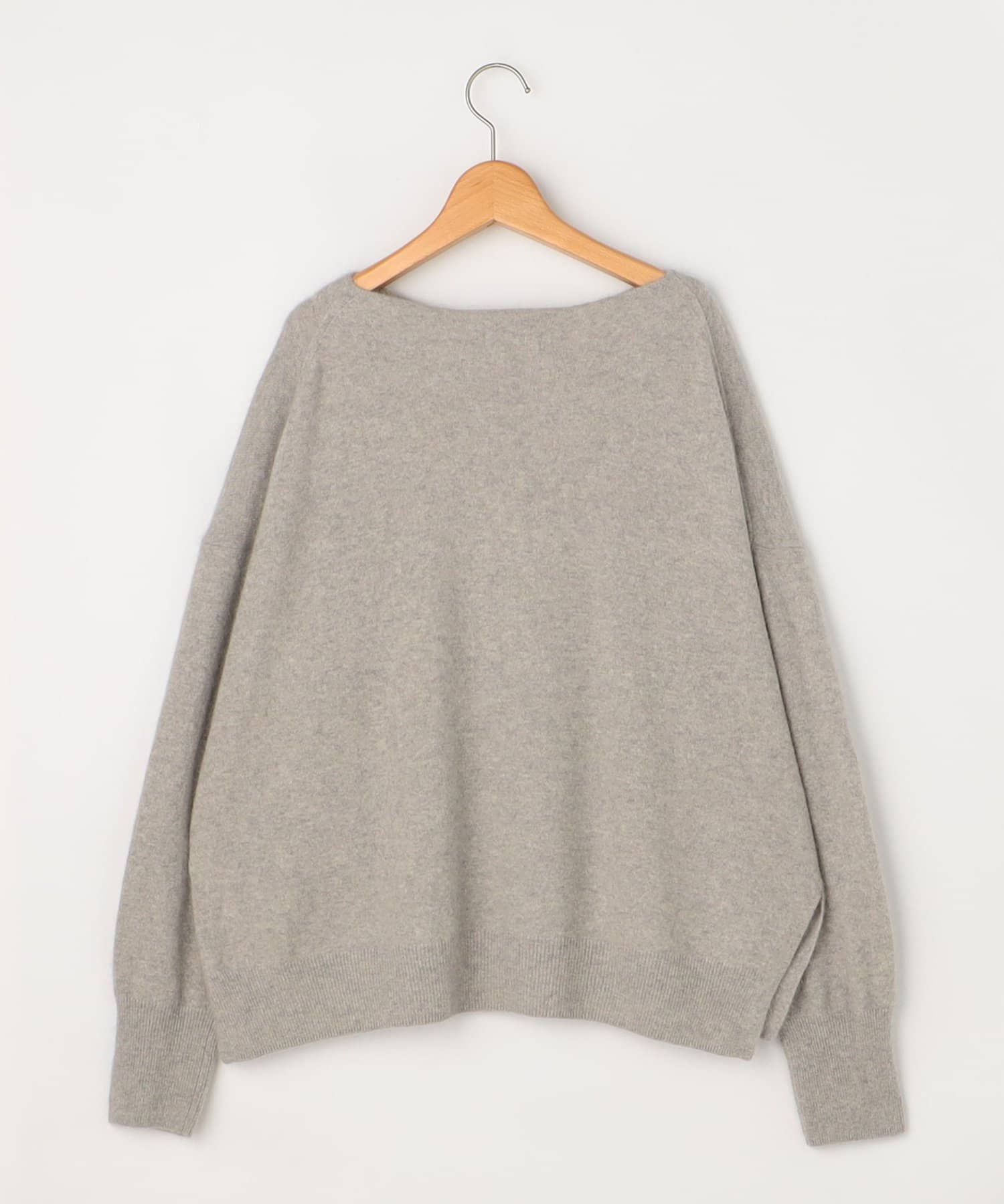 NOLLEY'S(ノーリーズ) 《手洗い可能》ウォッシャブルヘアリーボートネックプルオーバー
