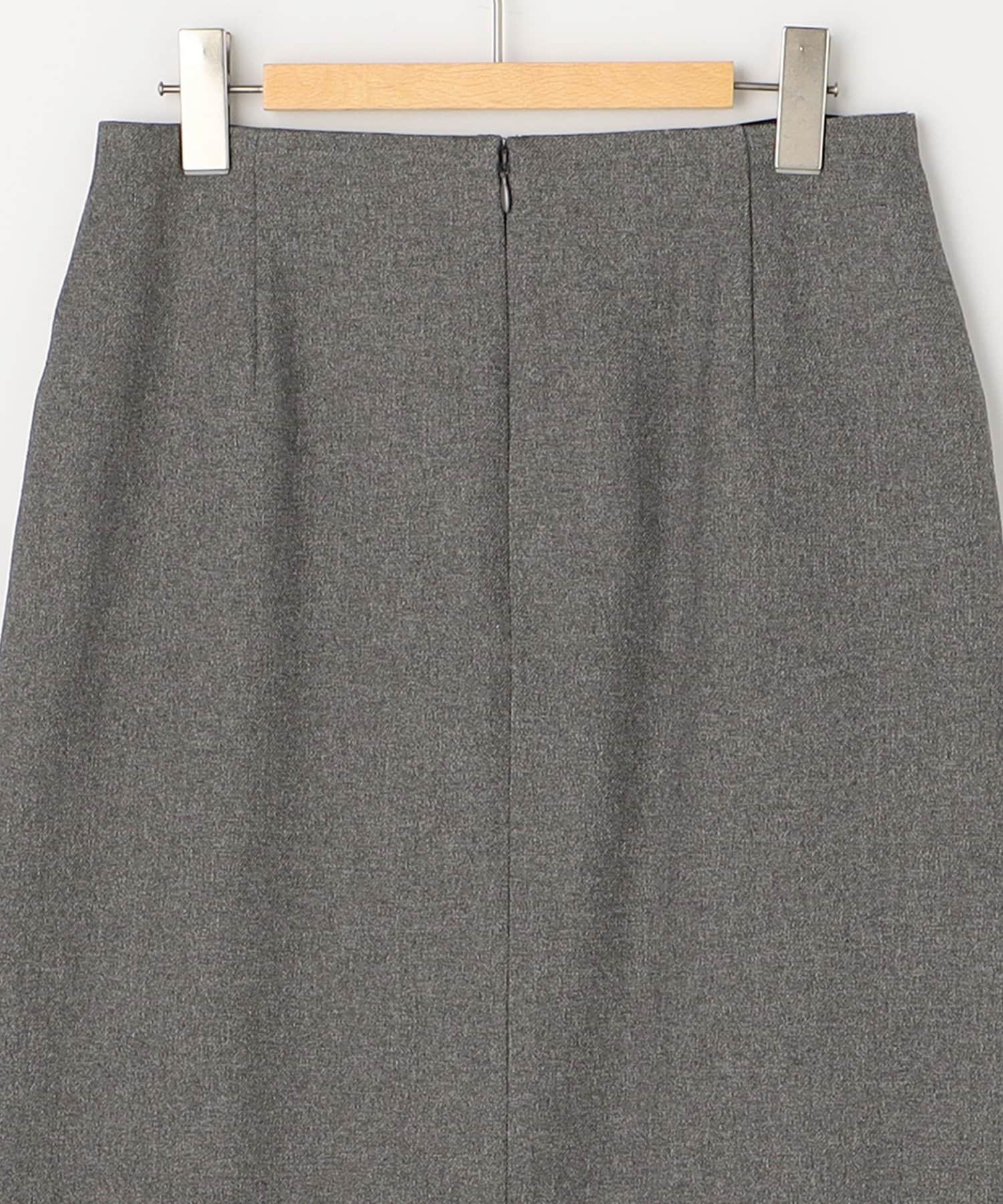 NOLLEY'S(ノーリーズ) 【一部店舗＆WEB限定アイテム】《セットアップ対応》ウールライクAラインスカート