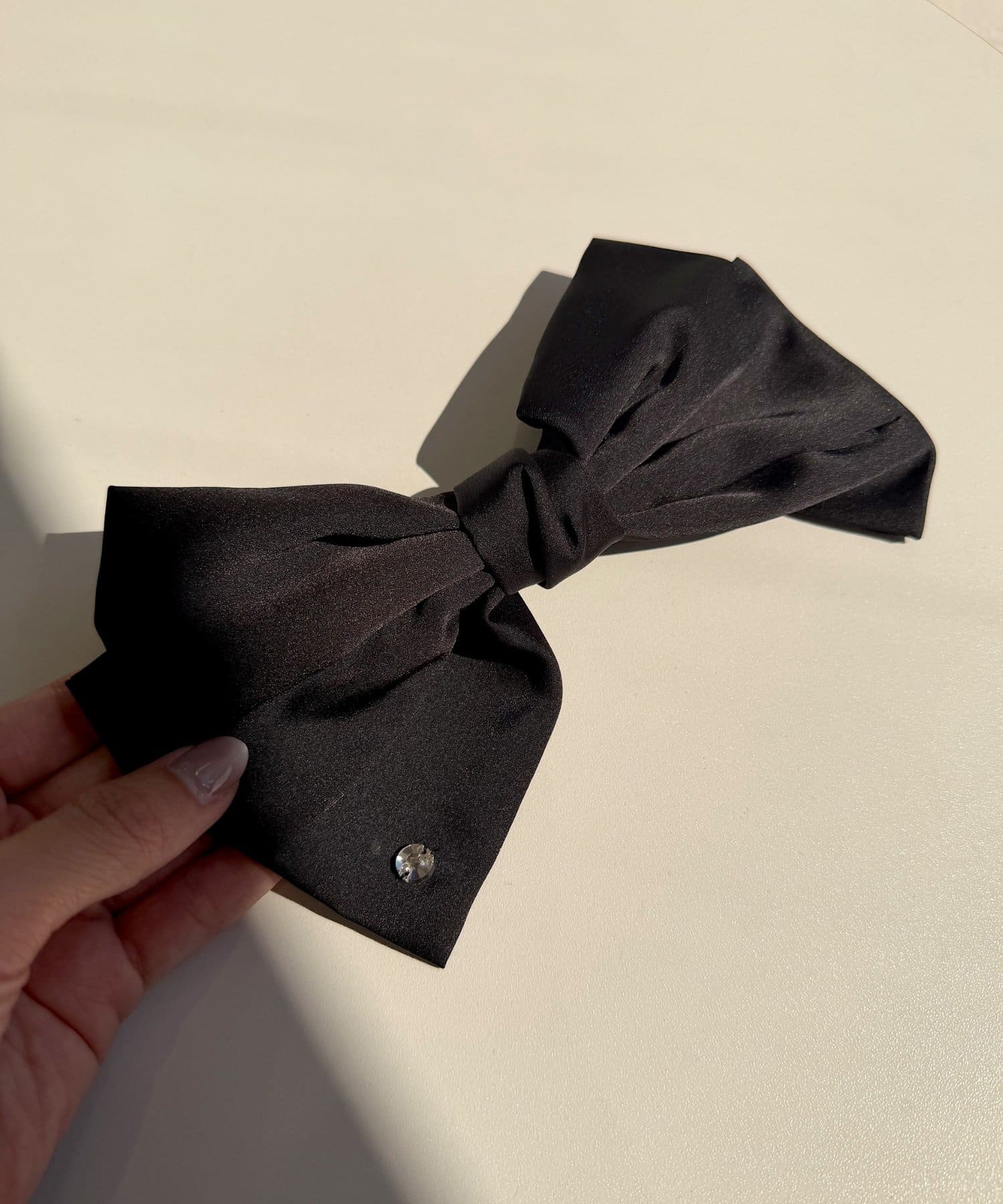 La boutique BonBon(ラブティックボンボン) 【sana監修】サテンリボンバレッタ