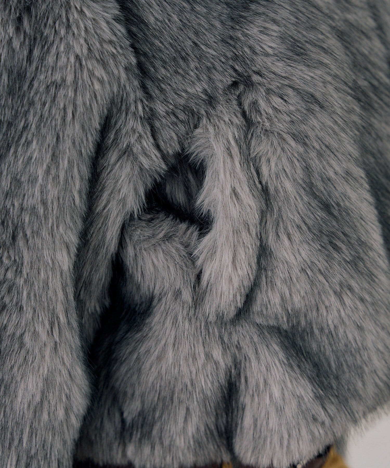 NICE CLAUP / OLIVE des OLIVE OUTLET(ナイスクラップ  / オリーブ デ オリーブ アウトレット) 【RMAF】ミックスフェイクファービット付ブルゾン