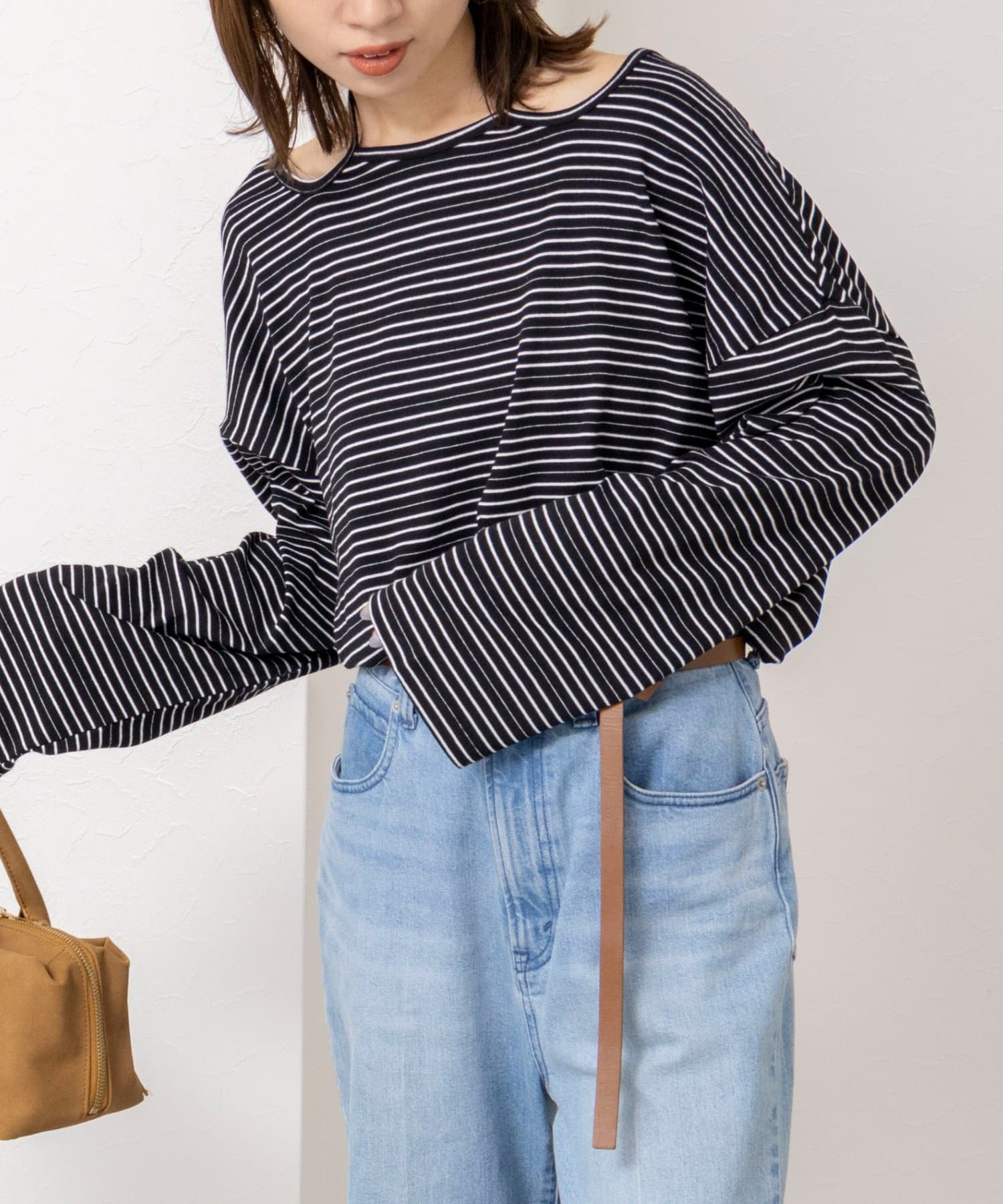 NOLLEY'S(ノーリーズ) 【WEB限定】ウォッシャブルチョーカーカットソー