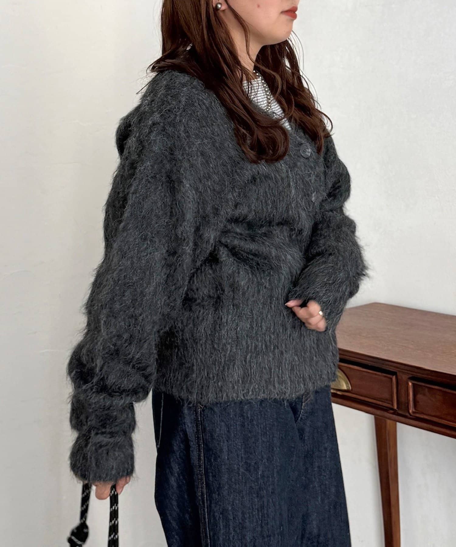 CPCM(シーピーシーエム) 【WEB限定】カシュクールカーディガン