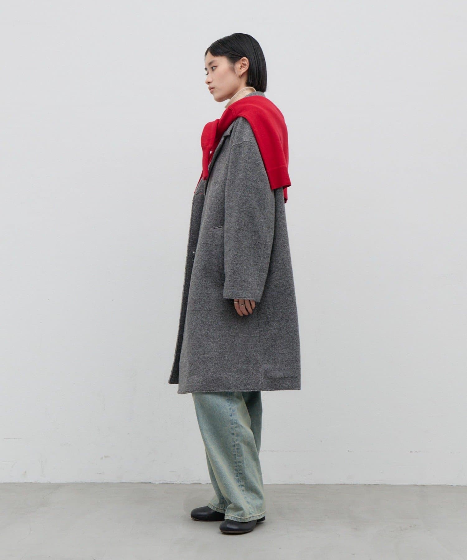 CIAOPANIC TYPY(チャオパニックティピー) 【26Winter展示会 出展商品】【SÉNA】ファー取り外しウールライクロングコート