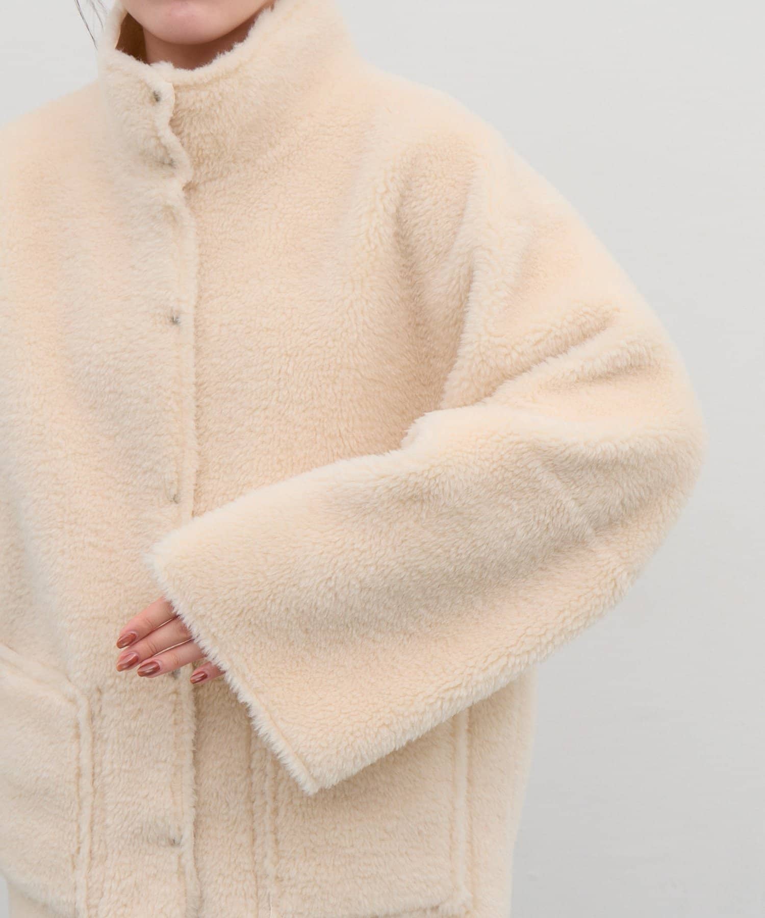CIAOPANIC TYPY(チャオパニックティピー) 【26Winter展示会 出展商品】【SÉNA】ムートンリバーシブルスタンドジャケット