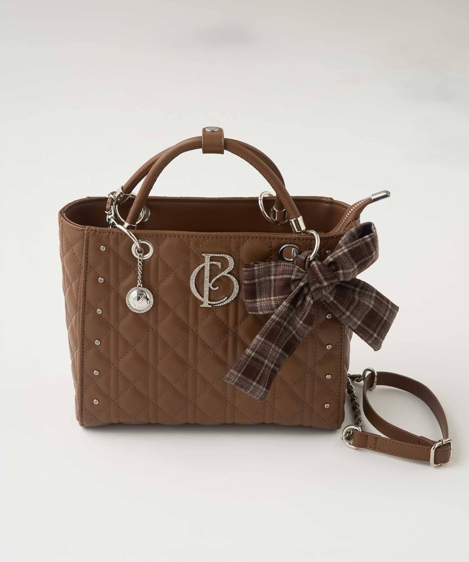 Belle Charme(ベルシャルム) Merry Quilted Mini Tote