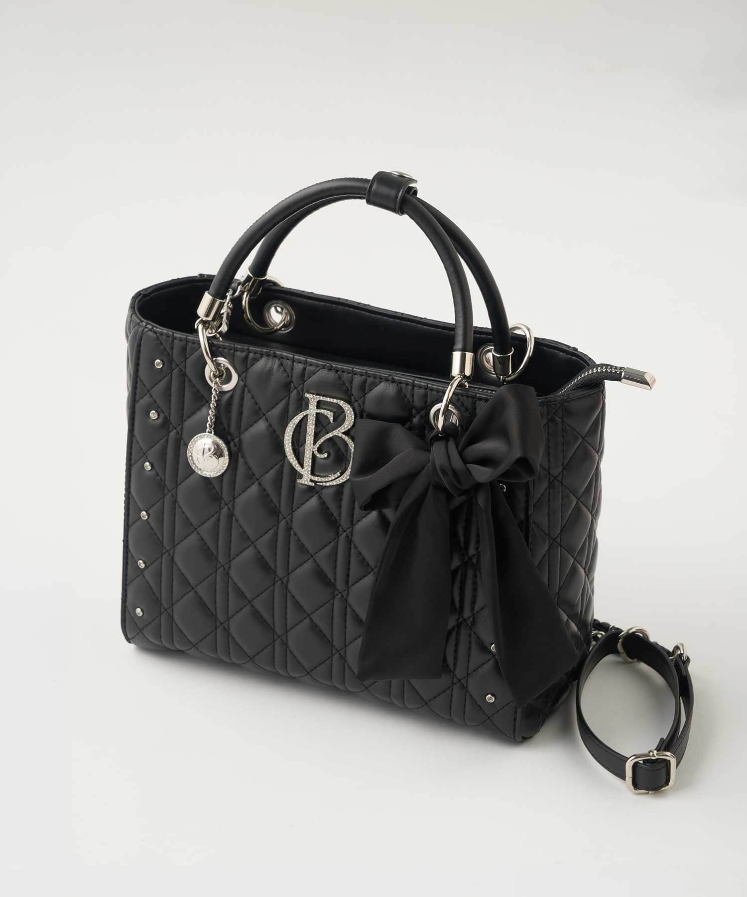 Belle Charme(ベルシャルム) Merry Quilted Mini Tote