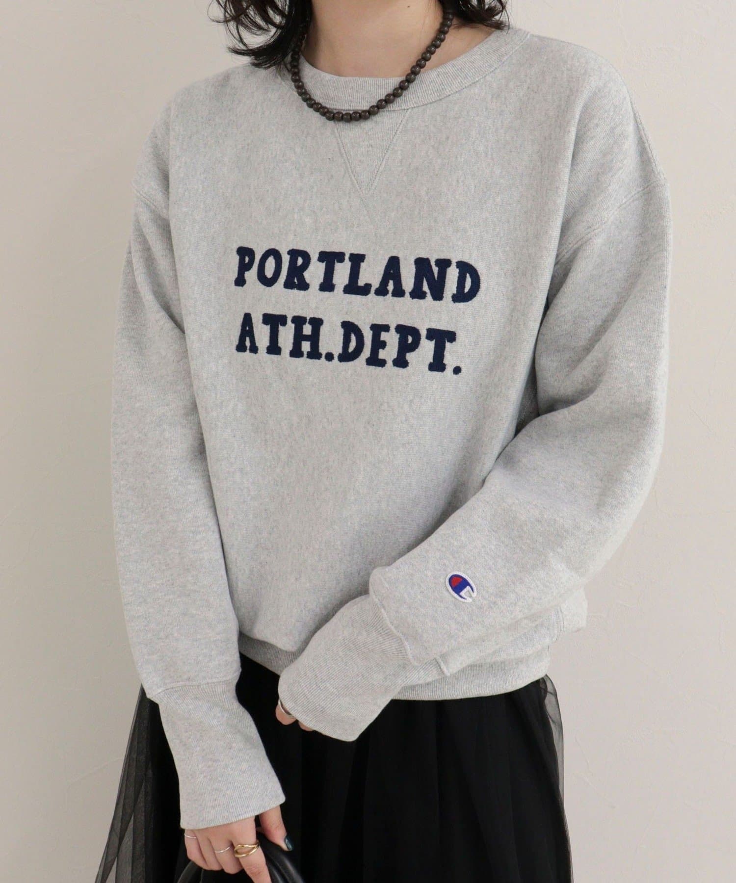 FREDY & GLOSTER(フレディ アンド グロスター) 【Champion】REVERSE WEAVE CREW NECK SWEAT