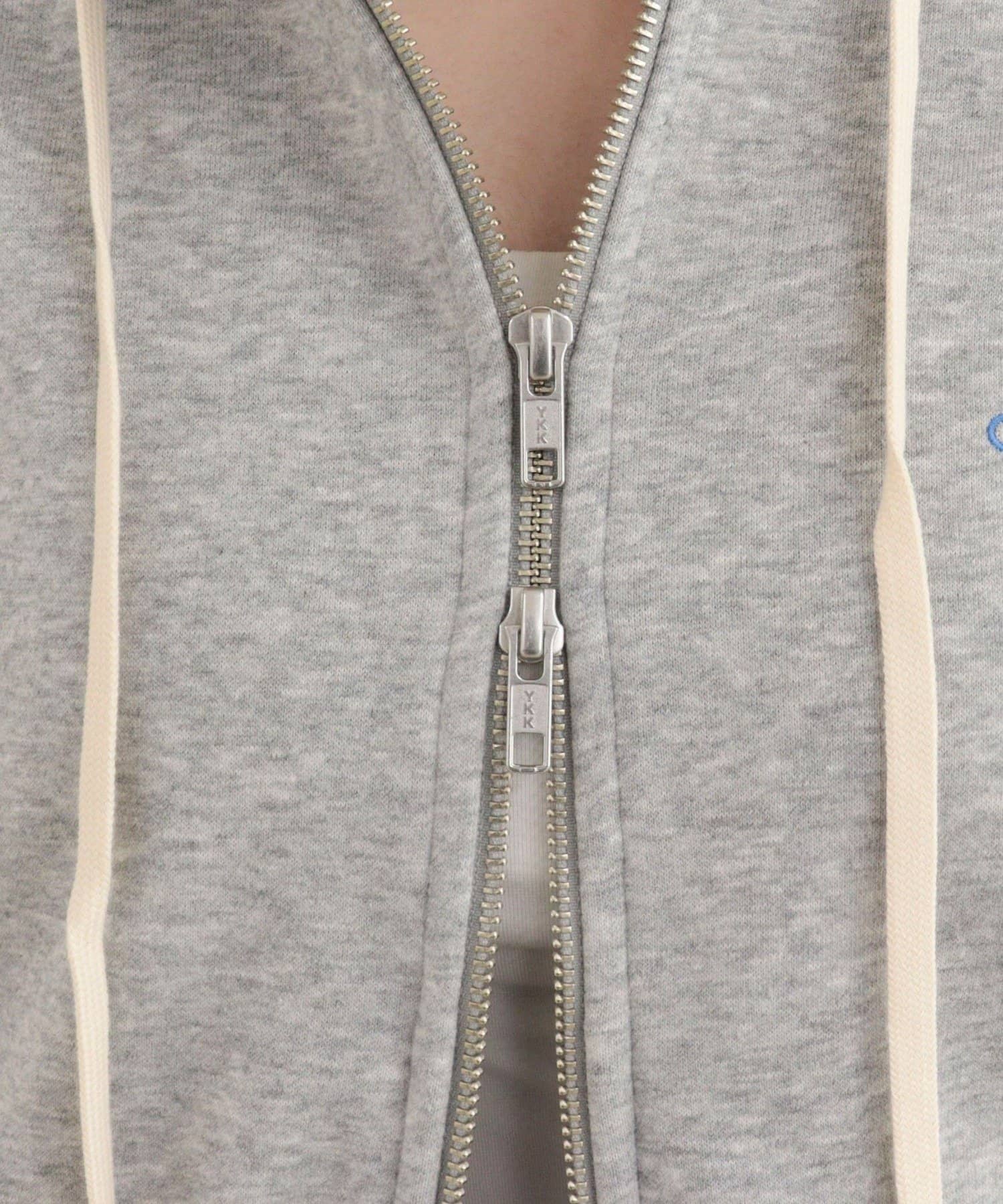 FREDY & GLOSTER(フレディ アンド グロスター) 【Champion】DOUBLE ZIP HOODED SWEATSHIRT