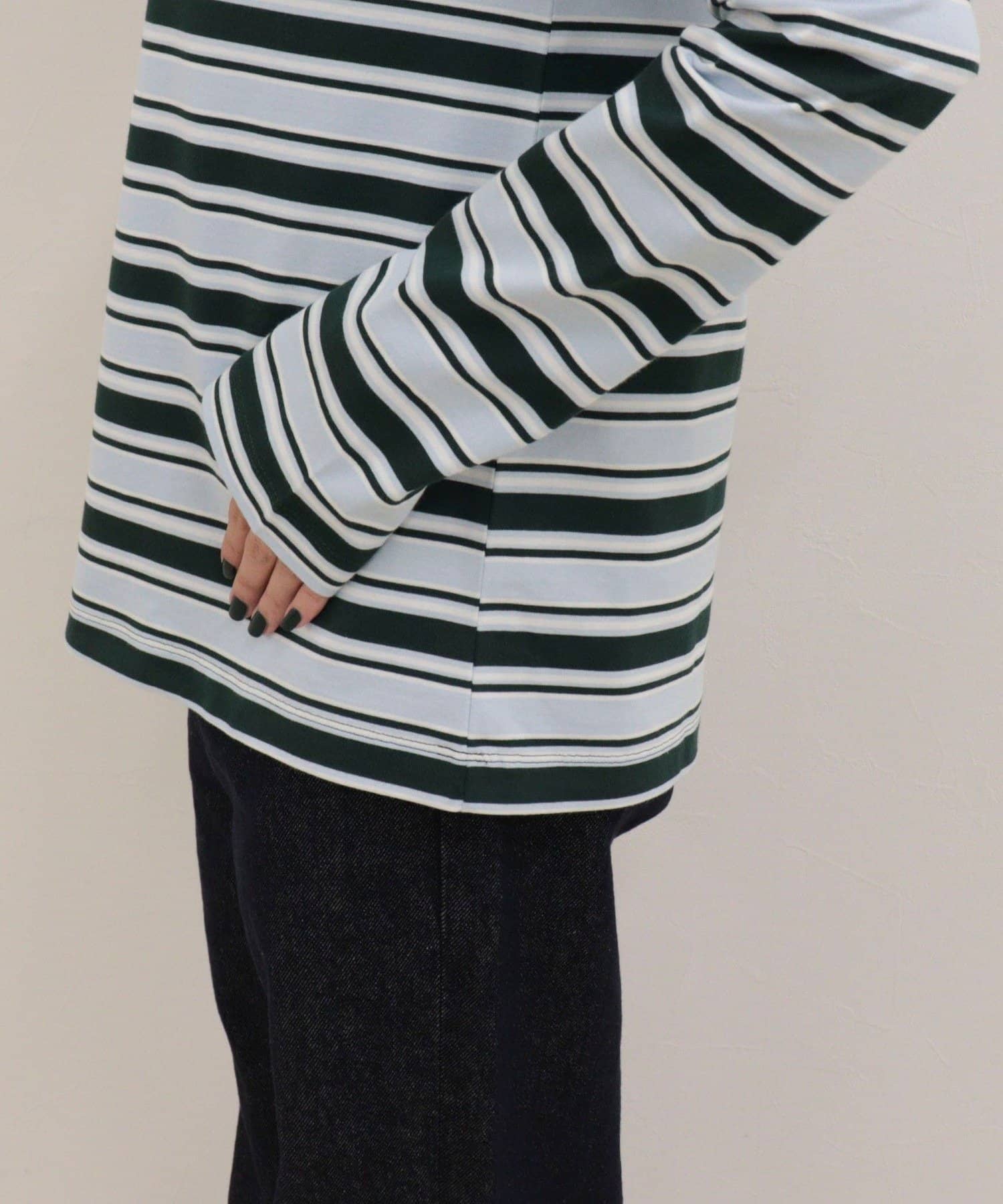 FREDY & GLOSTER(フレディ アンド グロスター) 【LACOSTE/ラコステ】ボーダーロンTシャツ