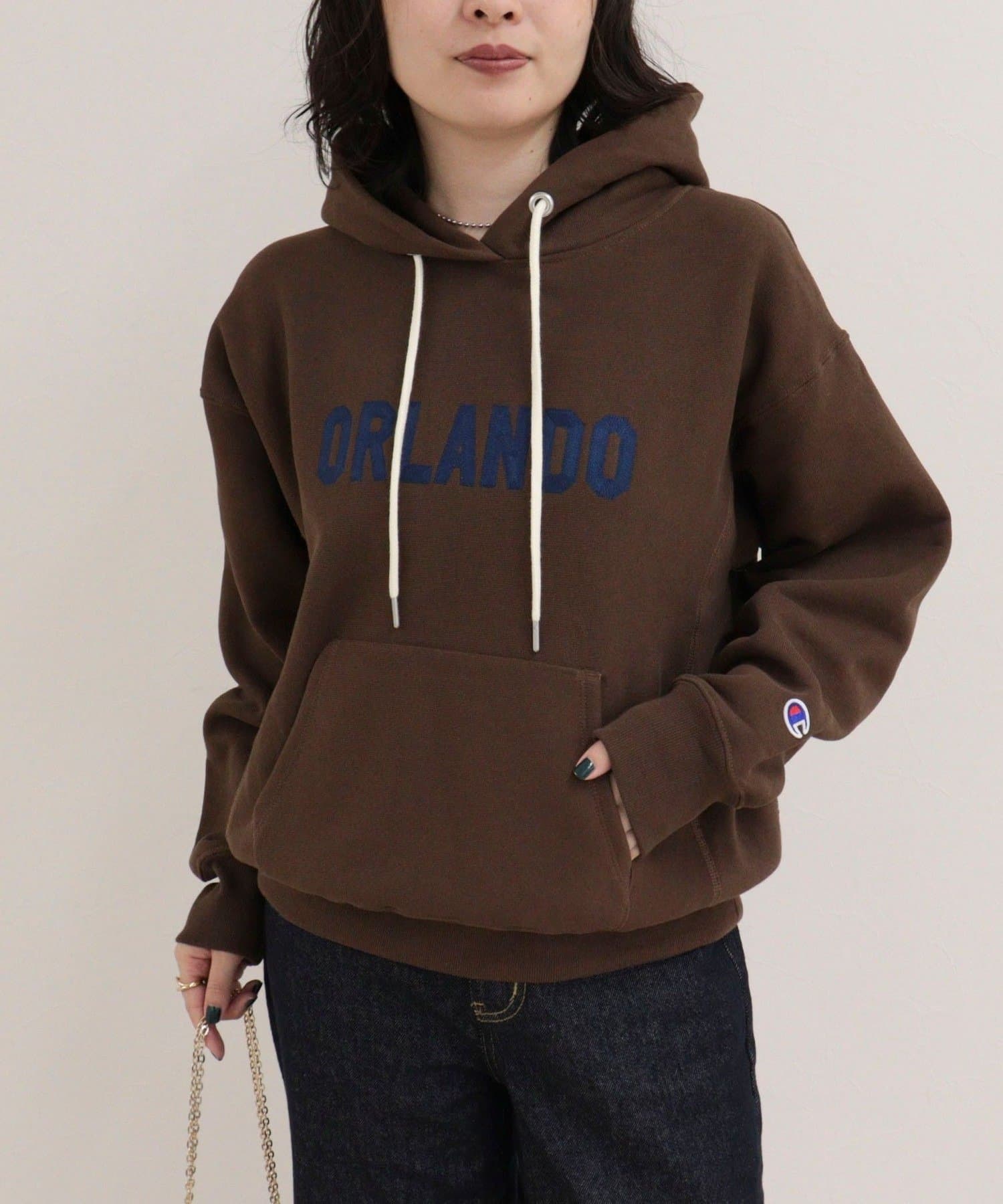 FREDY & GLOSTER(フレディ アンド グロスター) 【Champion】REVERSE WEAVEHOODEDSWEATSHIRT