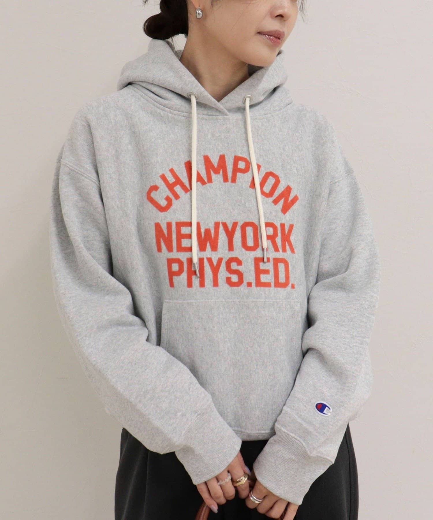 FREDY & GLOSTER(フレディ アンド グロスター) 【Champion】REVERSE WEAVEHOODEDSWEATSHIRT