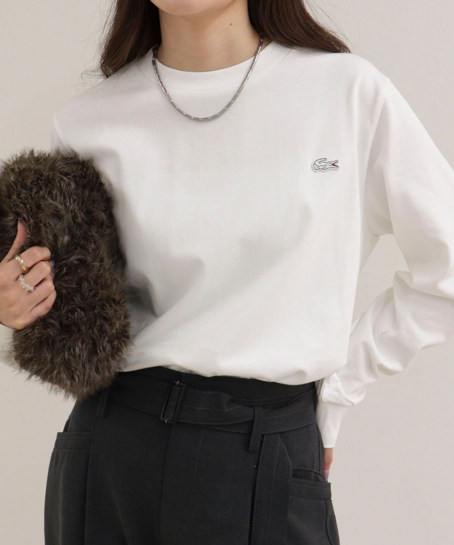 FREDY & GLOSTER(フレディ アンド グロスター) 【LACOSTE/ラコステ】ロングスリーブＴシャツ