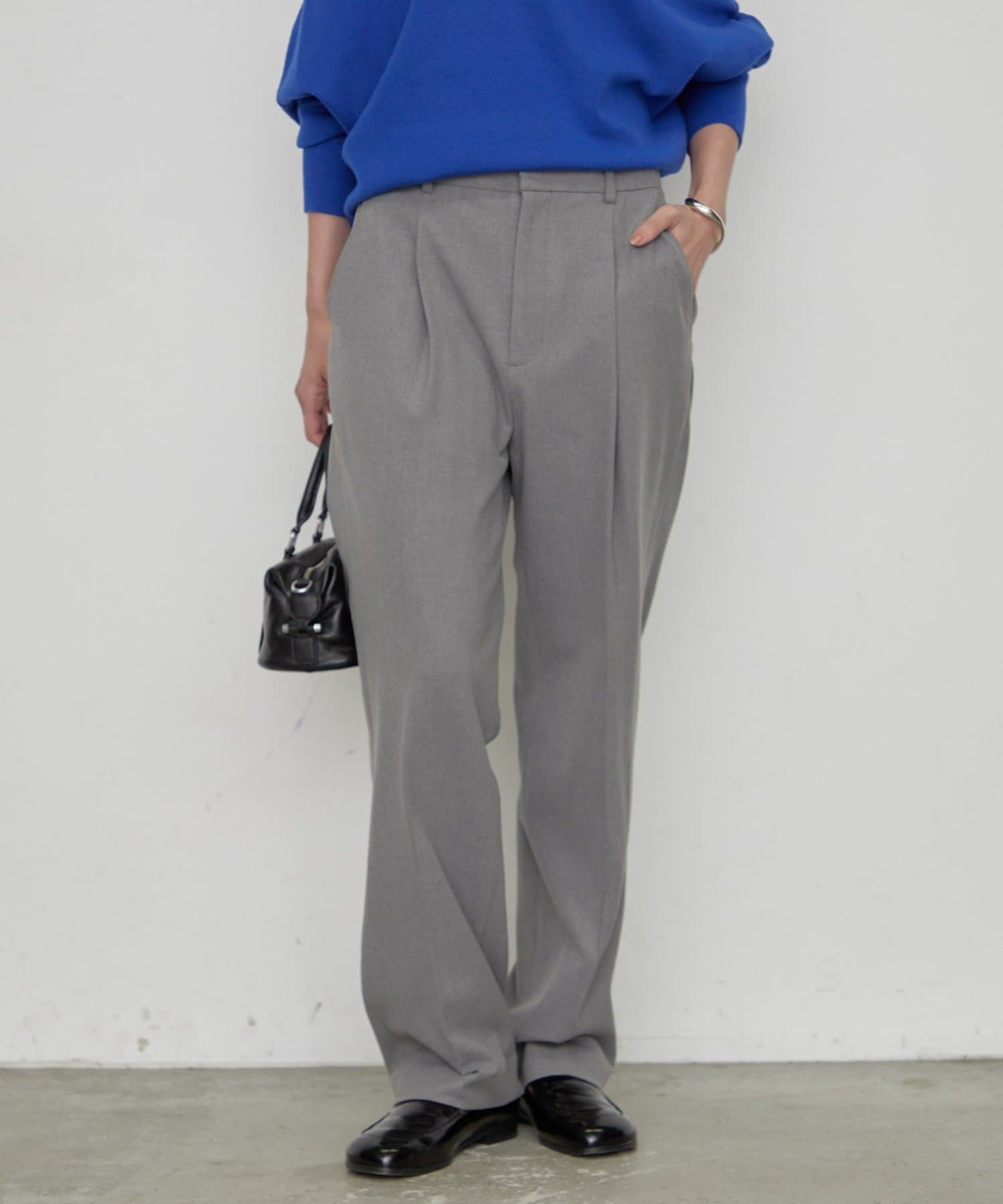 LOUNGEDRESS(ラウンジドレス) 【JAPAN MADE】裏起毛テーパードパンツ