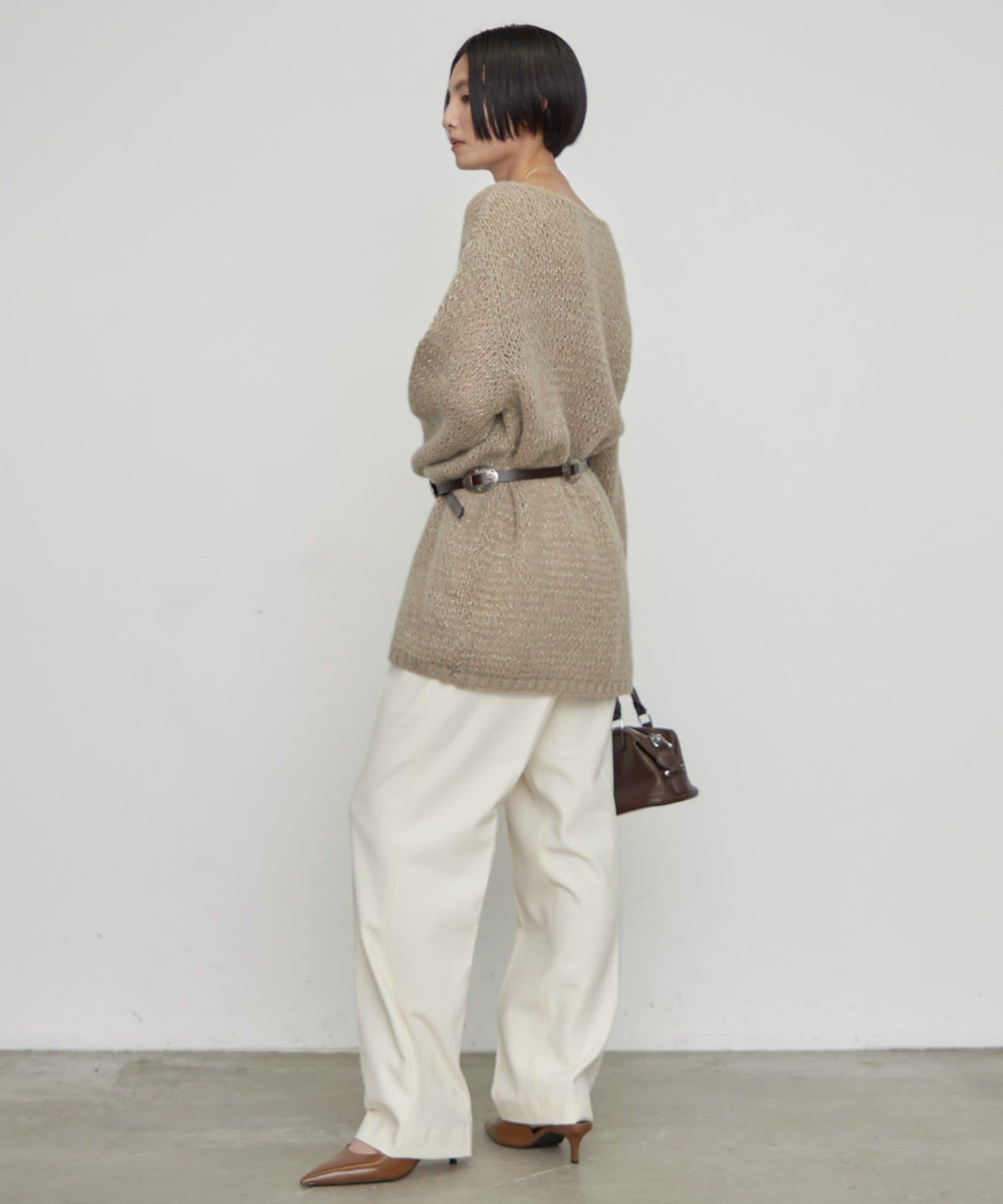 LOUNGEDRESS(ラウンジドレス) 【JAPAN MADE】裏起毛テーパードパンツ
