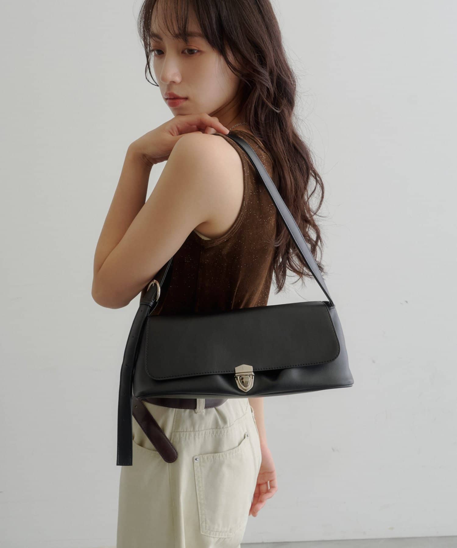 OUTLET(アウトレット) 【Kastane】ヴィンテージライクフラップバッグ