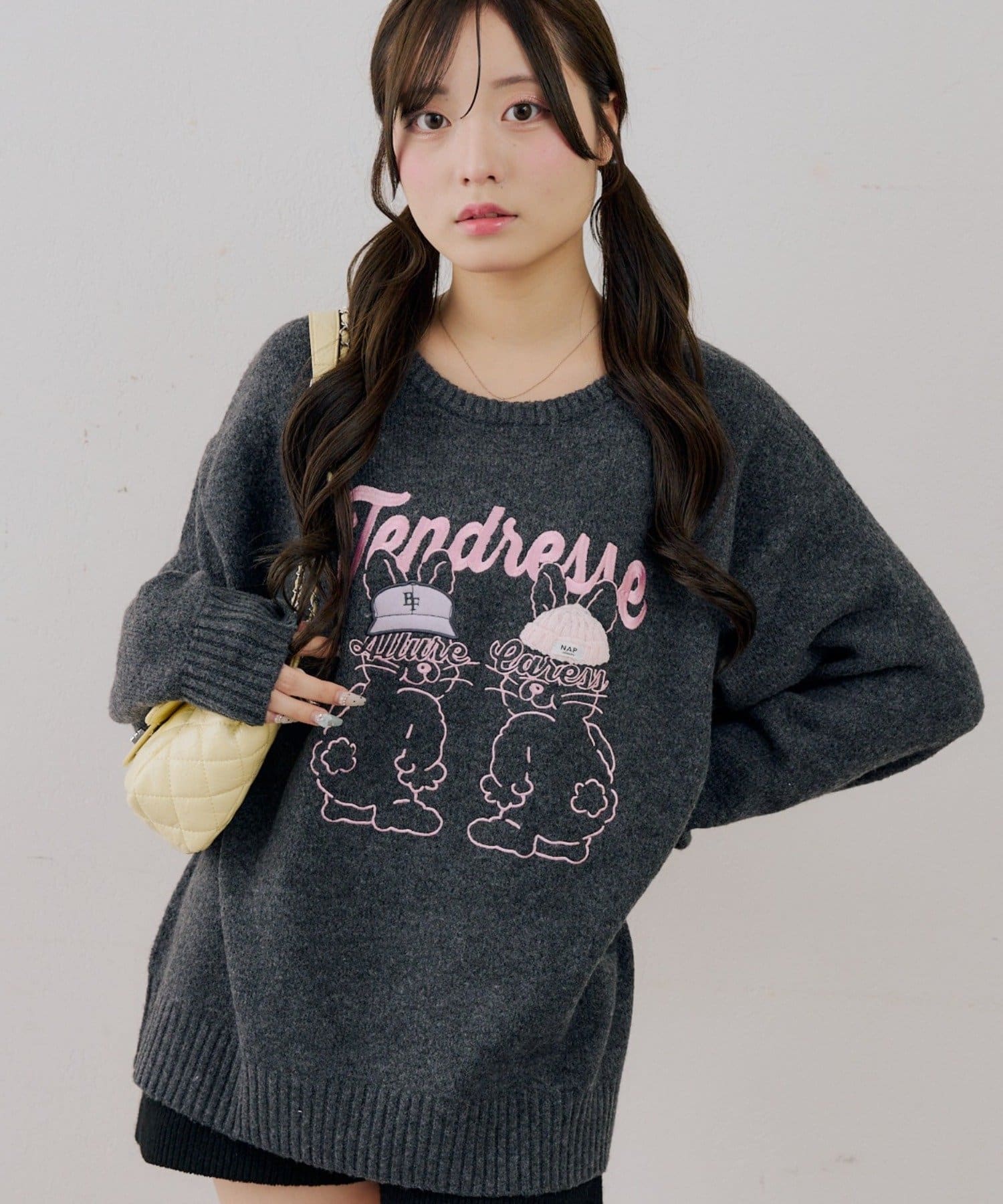 NICE CLAUP / OLIVE des OLIVE OUTLET(ナイスクラップ  / オリーブ デ オリーブ アウトレット) 【ANOTHER BRANCH】ラビットニット