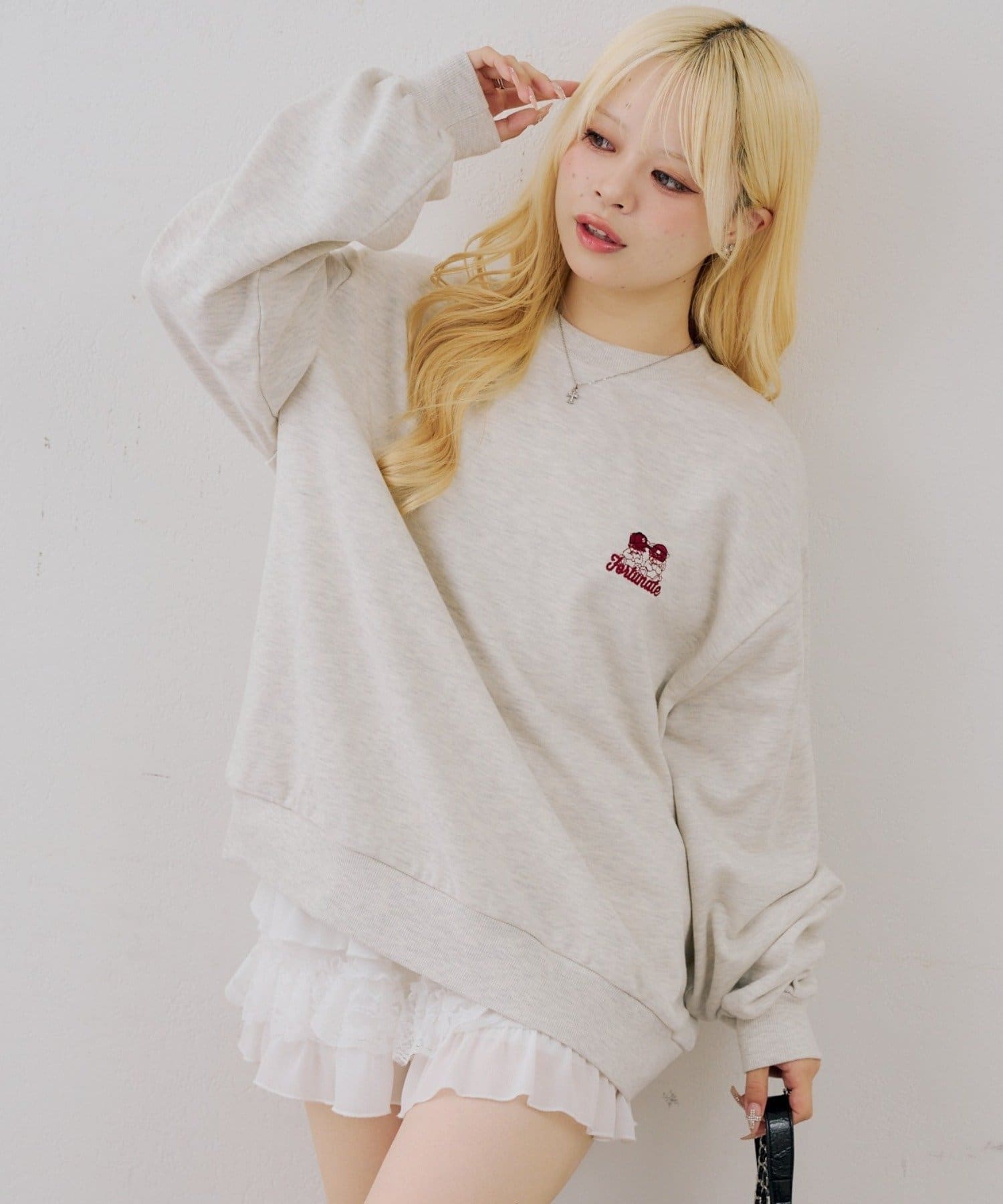 NICE CLAUP / OLIVE des OLIVE OUTLET(ナイスクラップ  / オリーブ デ オリーブ アウトレット) 【ANOTHER BRANCH】ベアーニット帽スエット