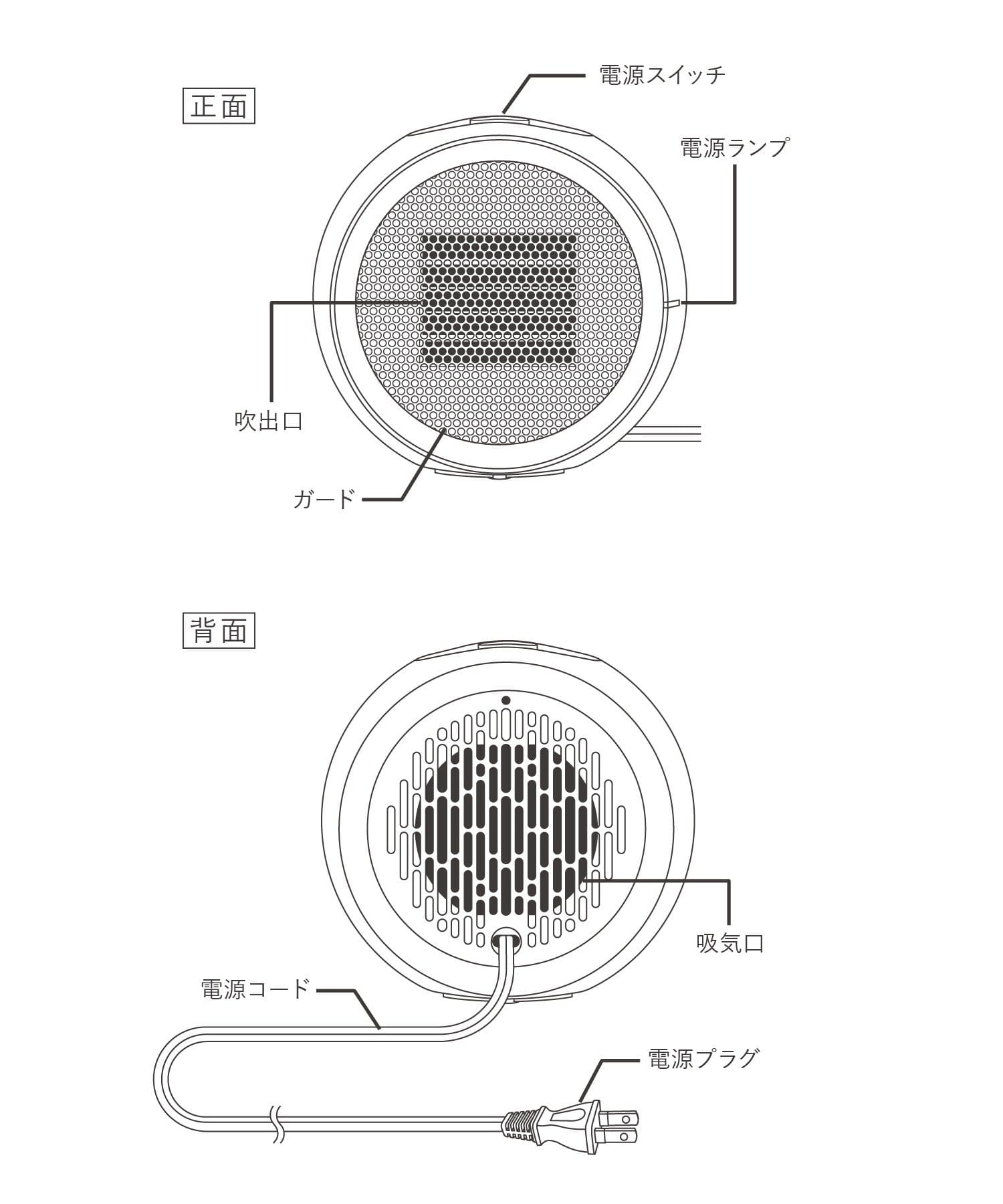 3COINS(スリーコインズ) コンパクトヒーター