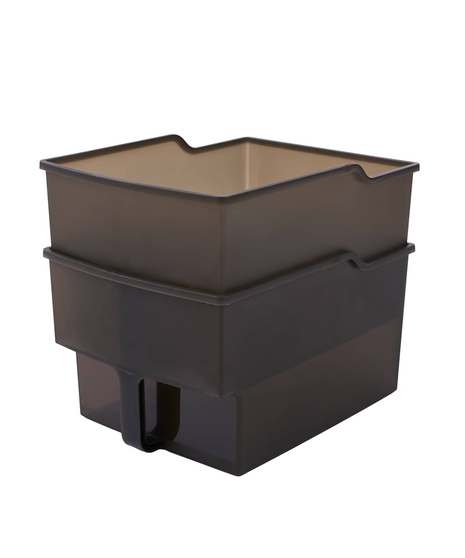3COINS(スリーコインズ) 《WEB限定セット》吊り戸棚BOX浅型ワイド2個セット